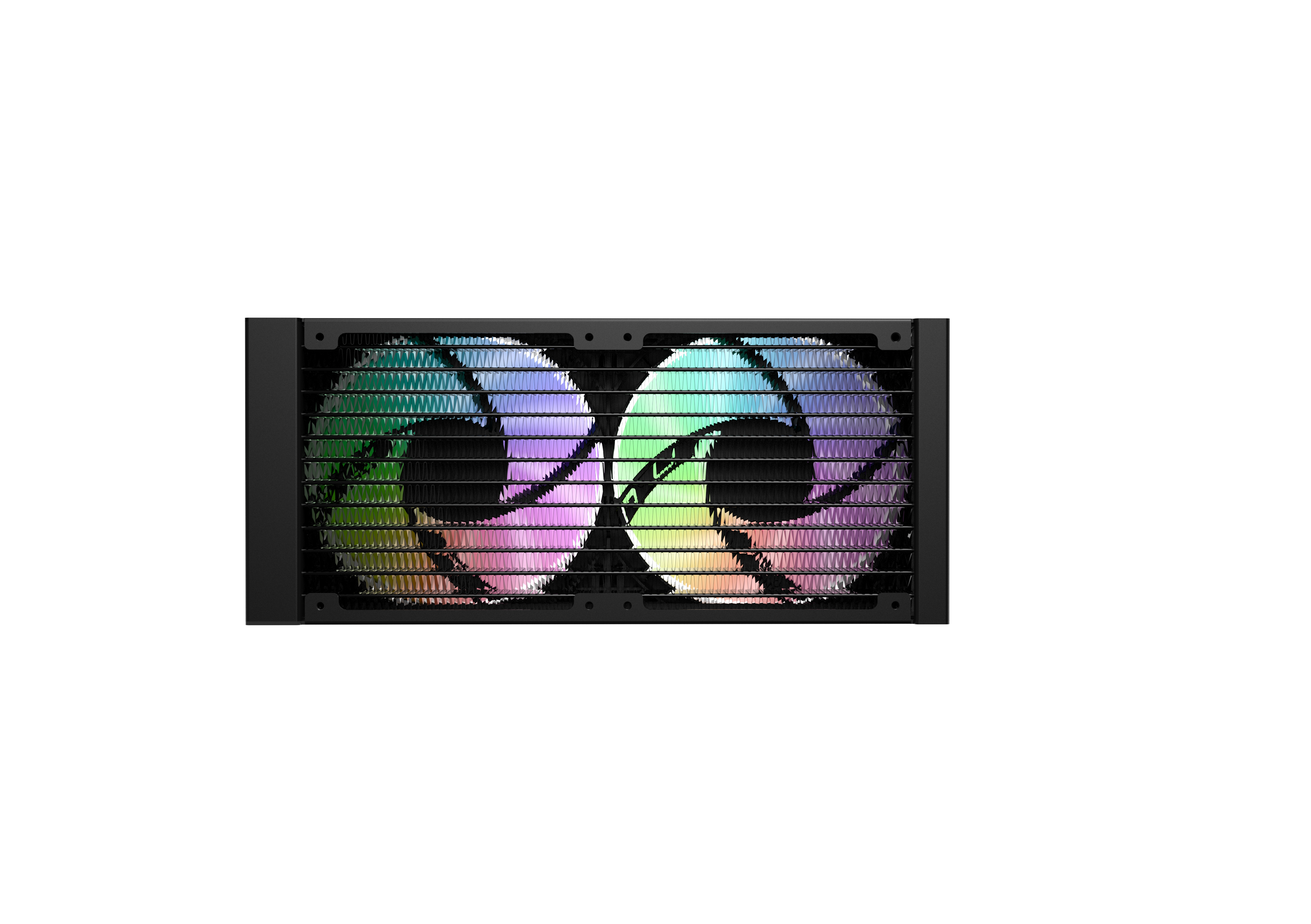 REDRAGON CCW-1019 Pendingin Cair CPU 240 dengan Layar Suhu 2x Kipas RGB 12cm