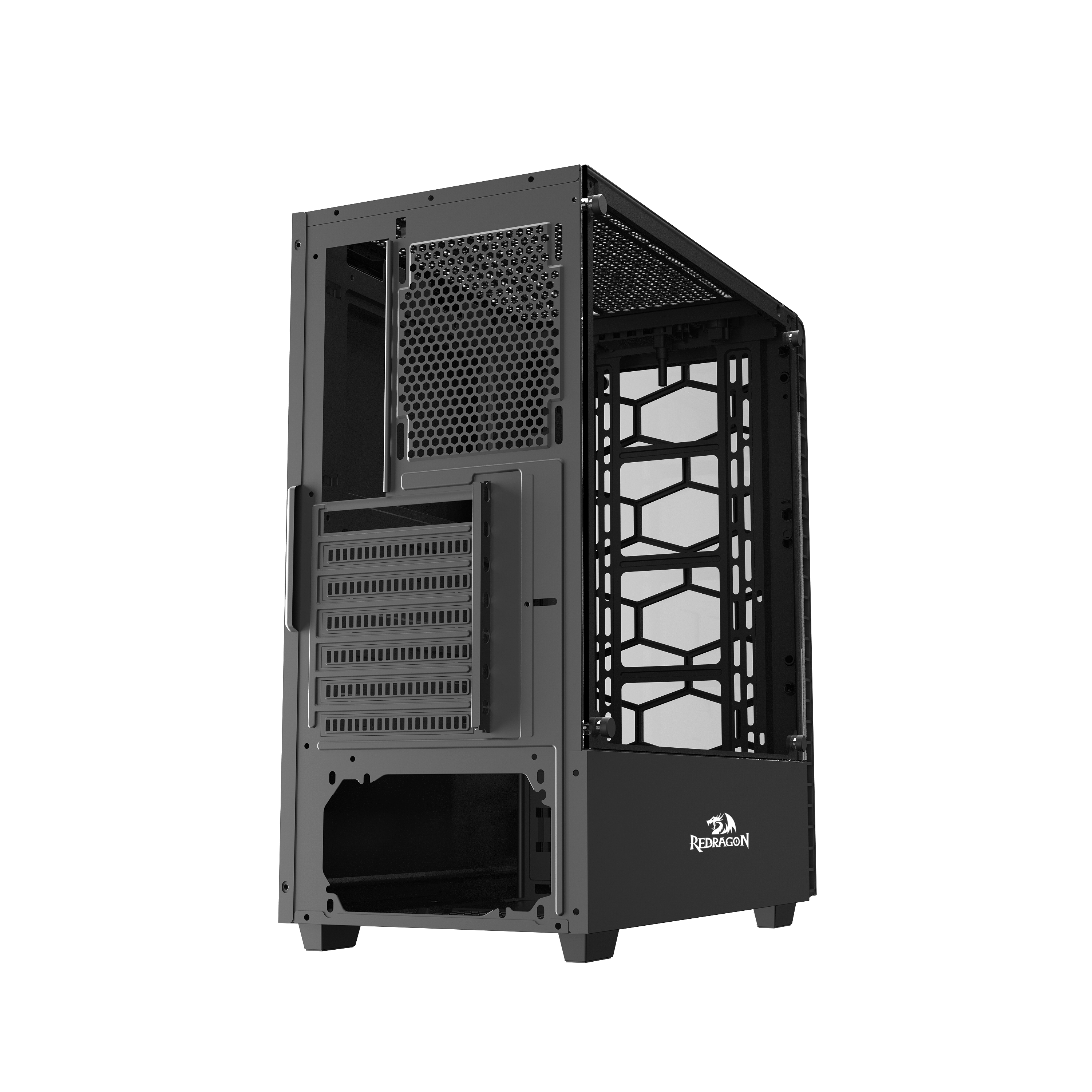 Casing PC Gaming Kaca Samping FIREFLIGHT GC-624 ATX