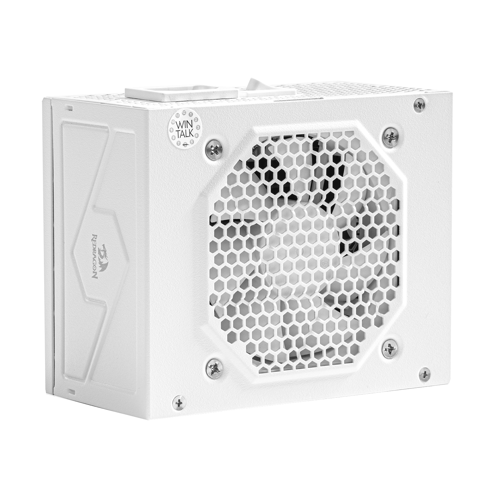 Redragon PSU014 80+ Gold 650 Watt SFX Fully Modular Power Supply, 80 Plus Certified, 100% Japanese Capacitors & Low Noise Smart-ECO 0 RPM Fan, Full Mod Cables w/ATX Compatible Panel, White