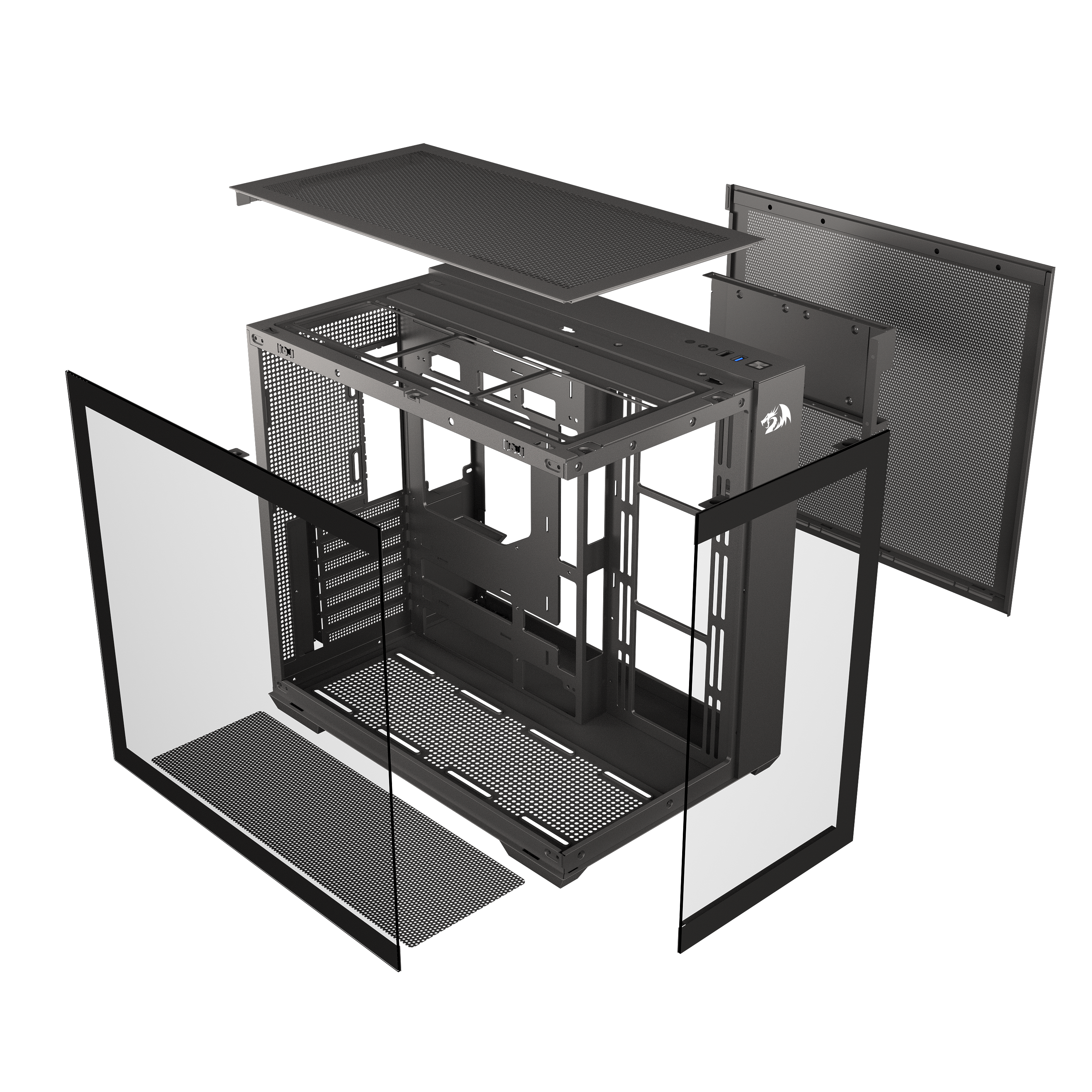SCALPEL GC-623 ATX Side Glass Gaming PC Case