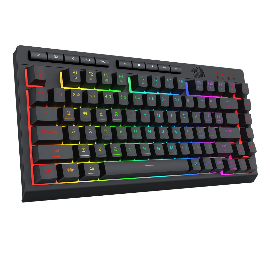CRESCENT K524-RGB Wired 75% Gaming Membrane Keyboard