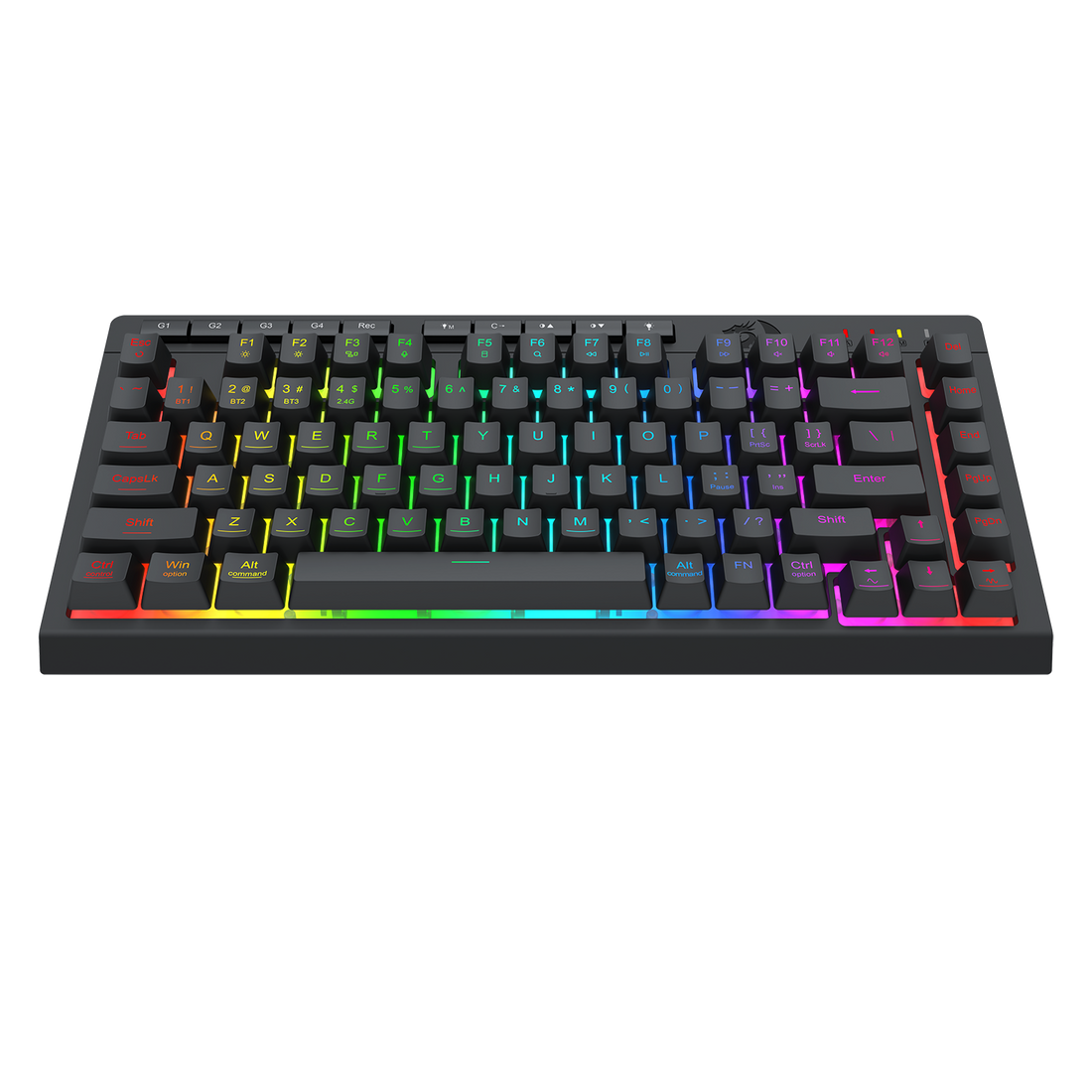 CRESCENT PRO K524RGB-PRO 3 Modes Connection Membrane Gaming Keyboard
