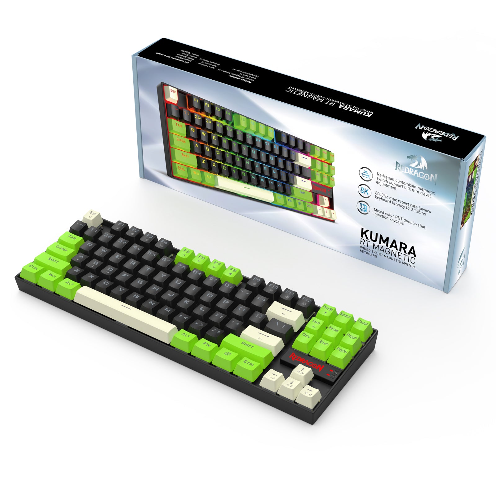 KEYBOARD SAKLAR MAGNETIK KUMARA K552BGC-M WIRED TKL RT