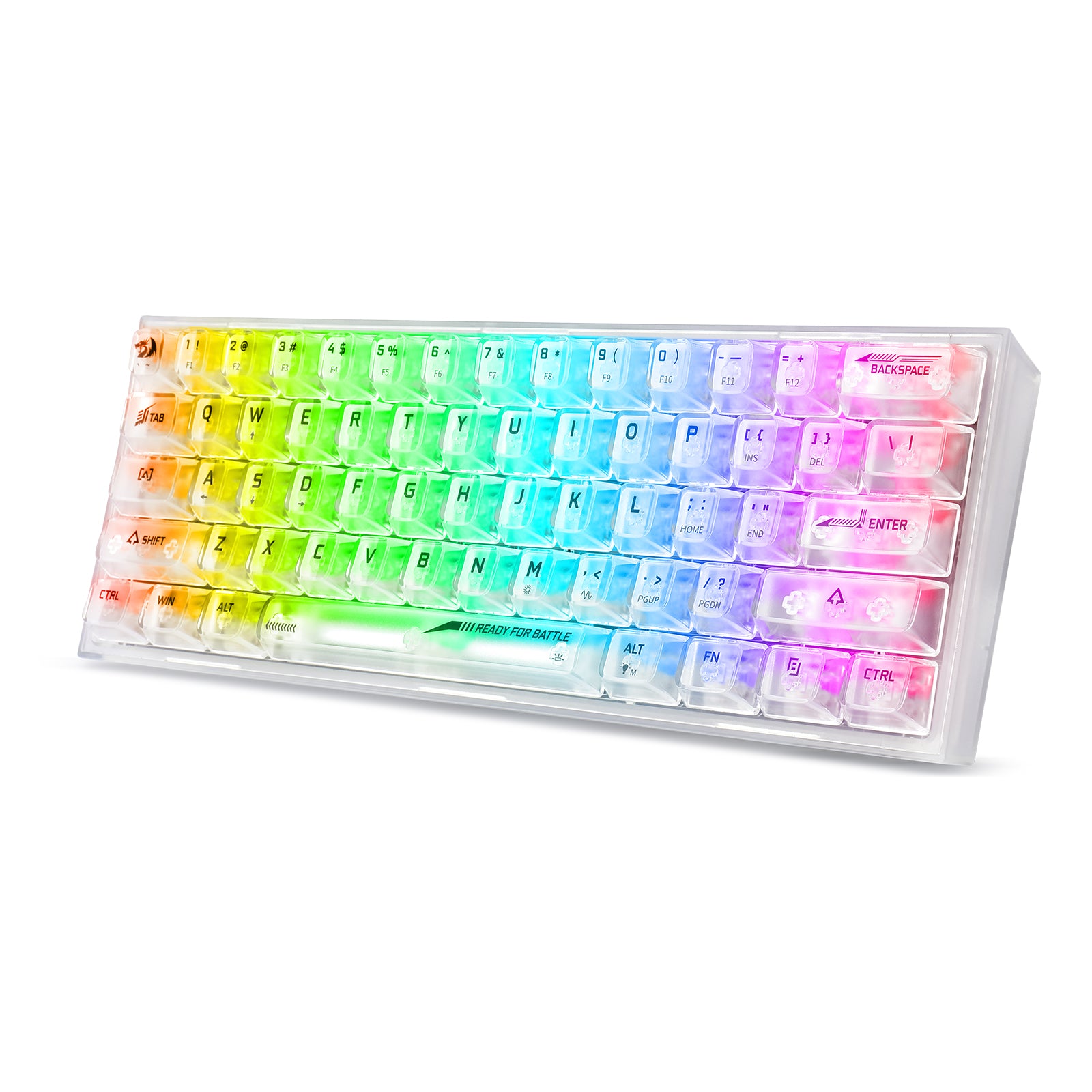 Redragon K617CT-RGB Keyboard Gaming RGB Berkabel 60%