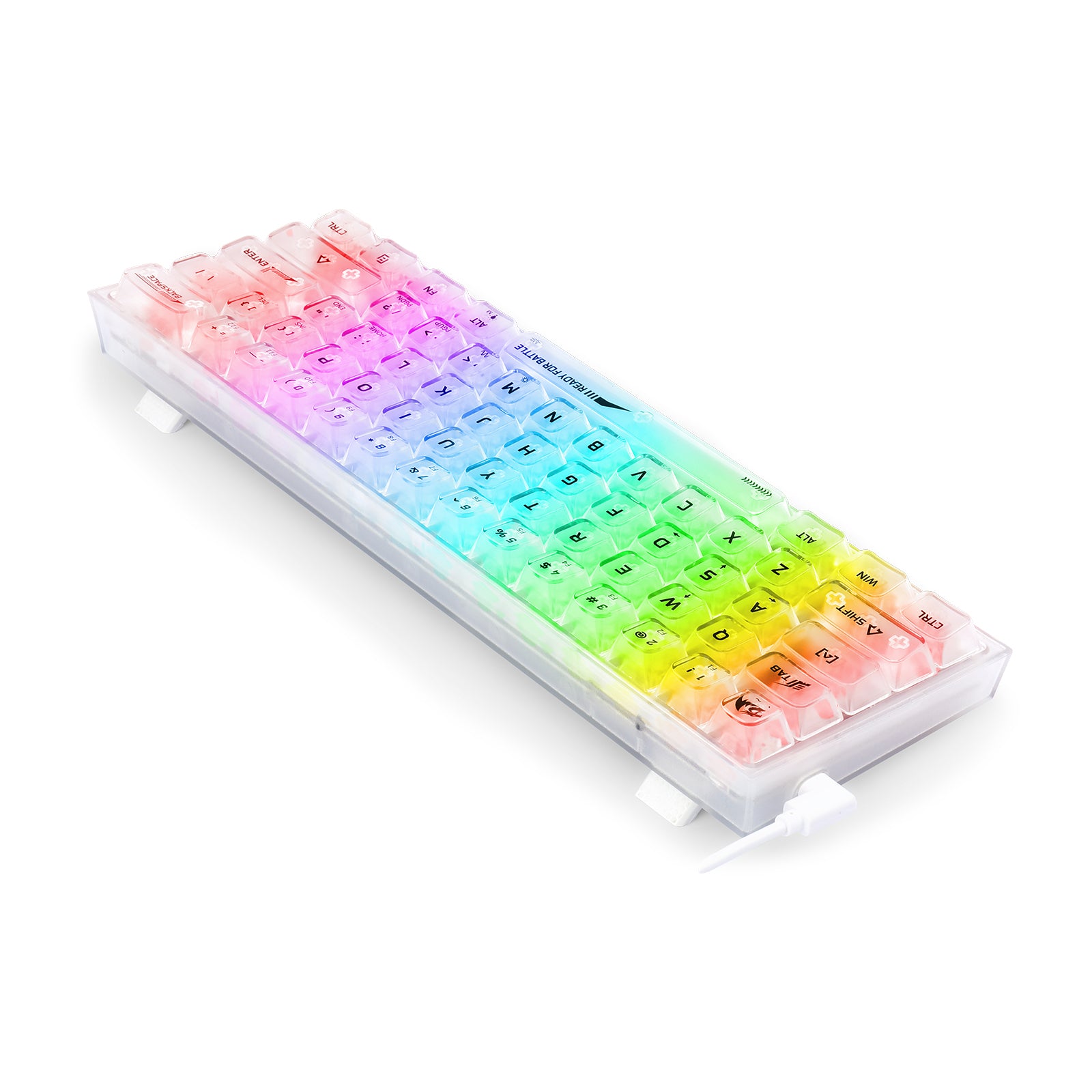 Redragon K617CT-RGB Keyboard Gaming RGB Berkabel 60%