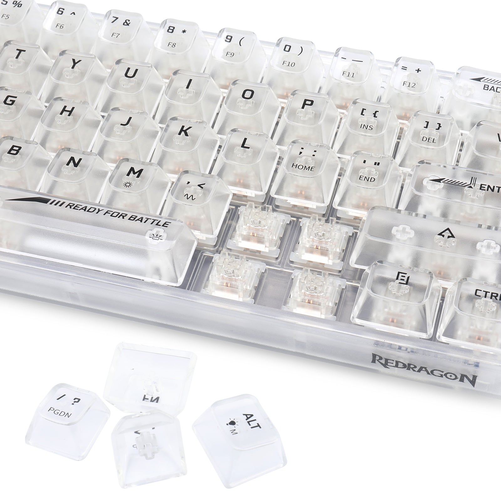 Redragon K617CT-RGB Keyboard Gaming RGB Berkabel 60%
