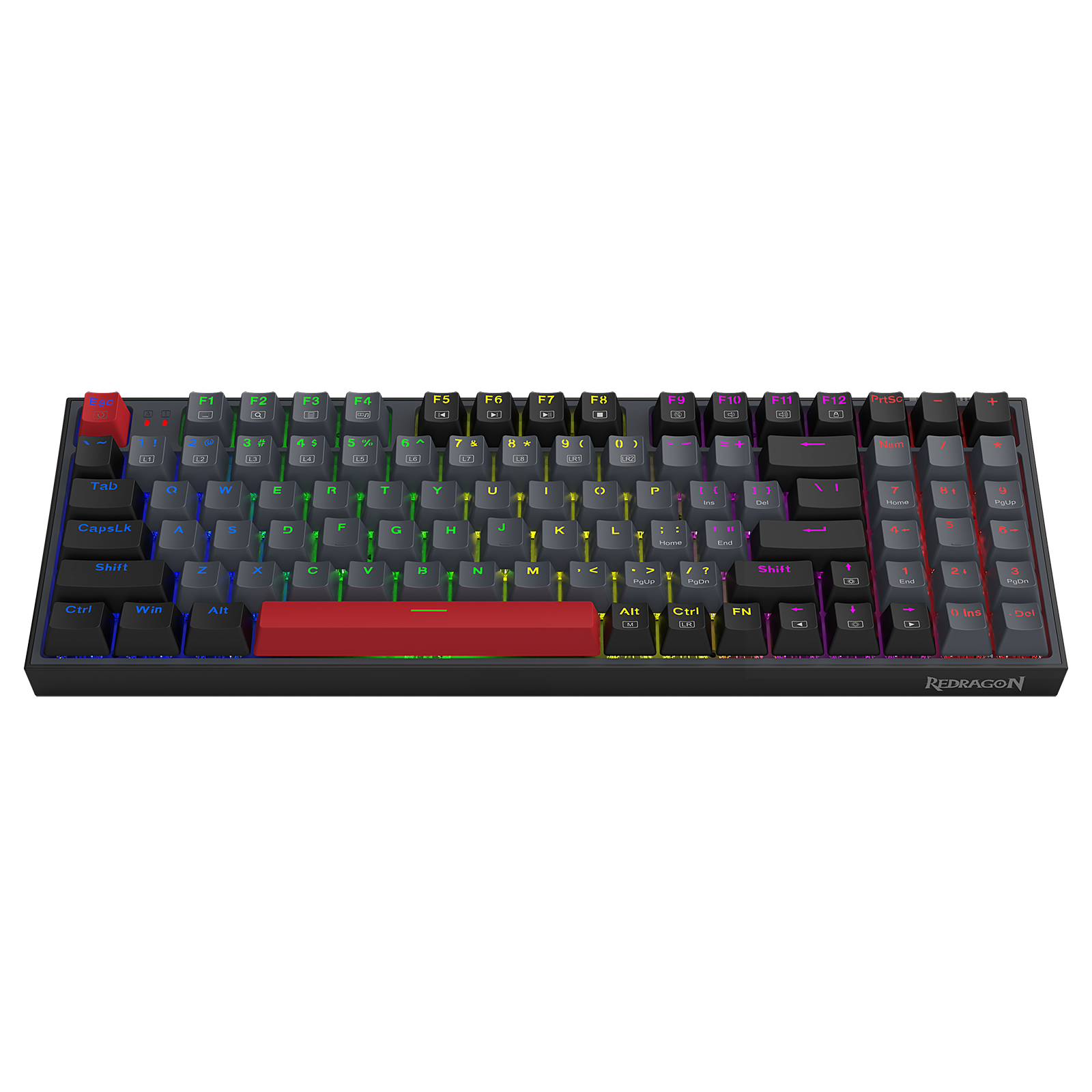 Redragon KITAVA LITE K636GLR-R/ K636LGR-R Wired gaming mechanical keyboard