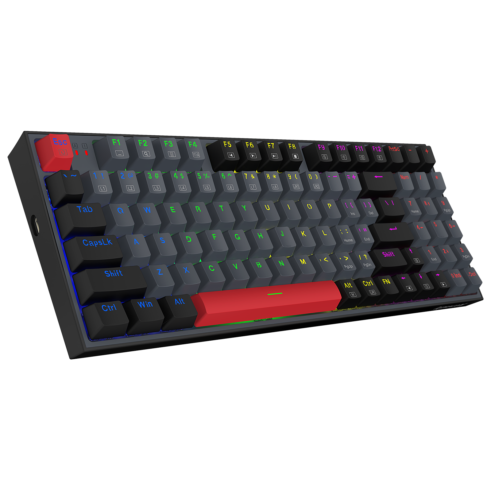 Redragon KITAVA LITE K636GLR-R/ K636LGR-R Wired gaming mechanical keyboard