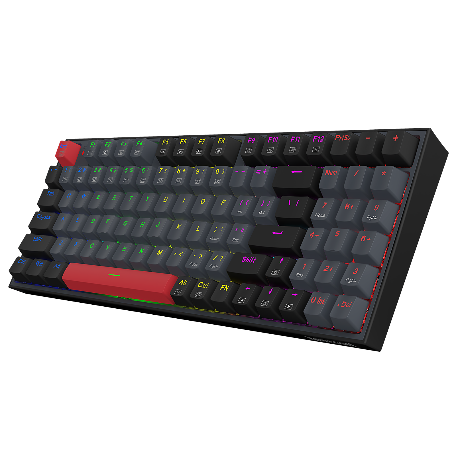 Redragon KITAVA LITE K636GLR-R/ K636LGR-R Wired gaming mechanical keyboard