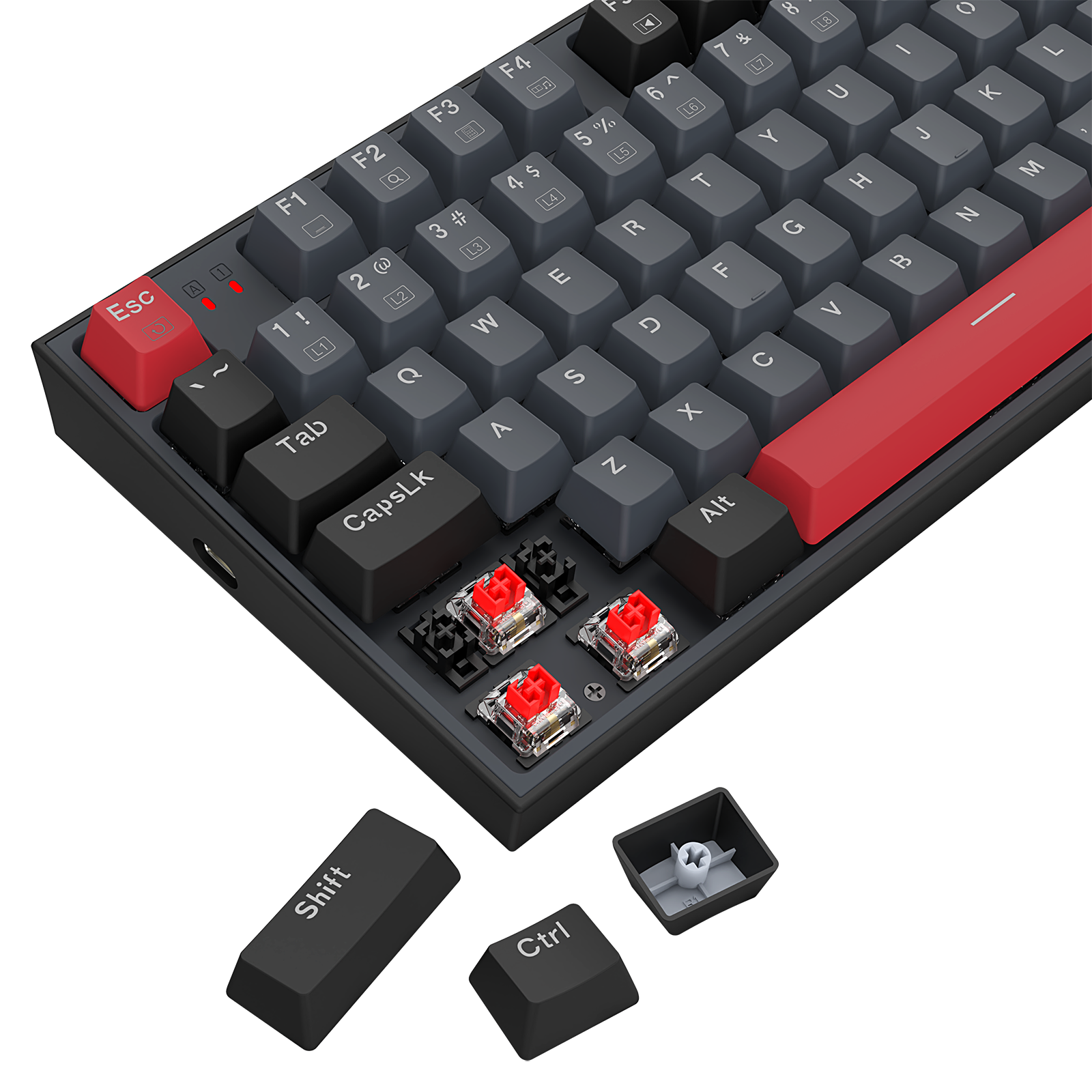 Redragon KITAVA LITE K636GLR-R/ K636LGR-R Wired gaming mechanical keyboard