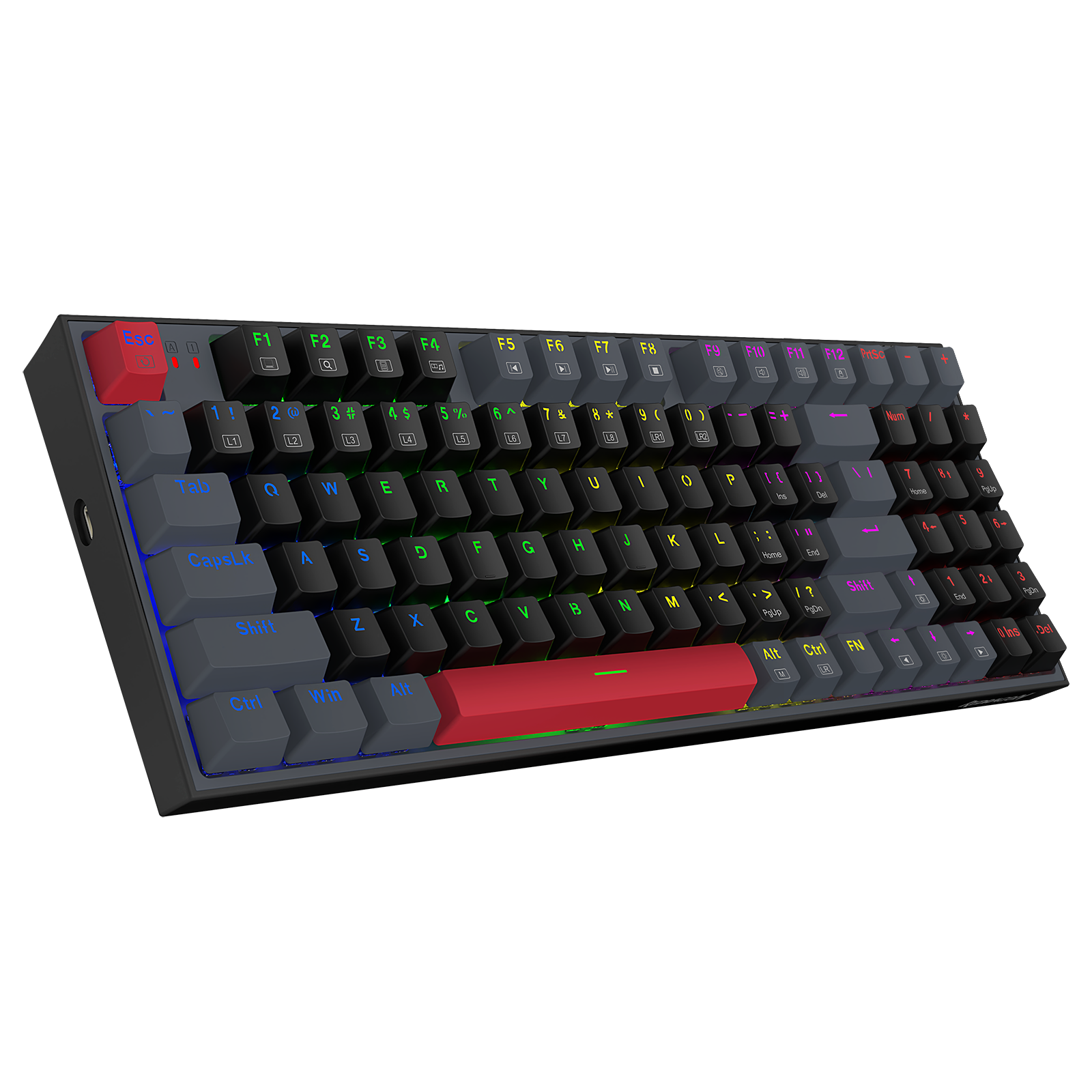 Redragon KITAVA LITE K636GLR-R/ K636LGR-R Wired gaming mechanical keyboard