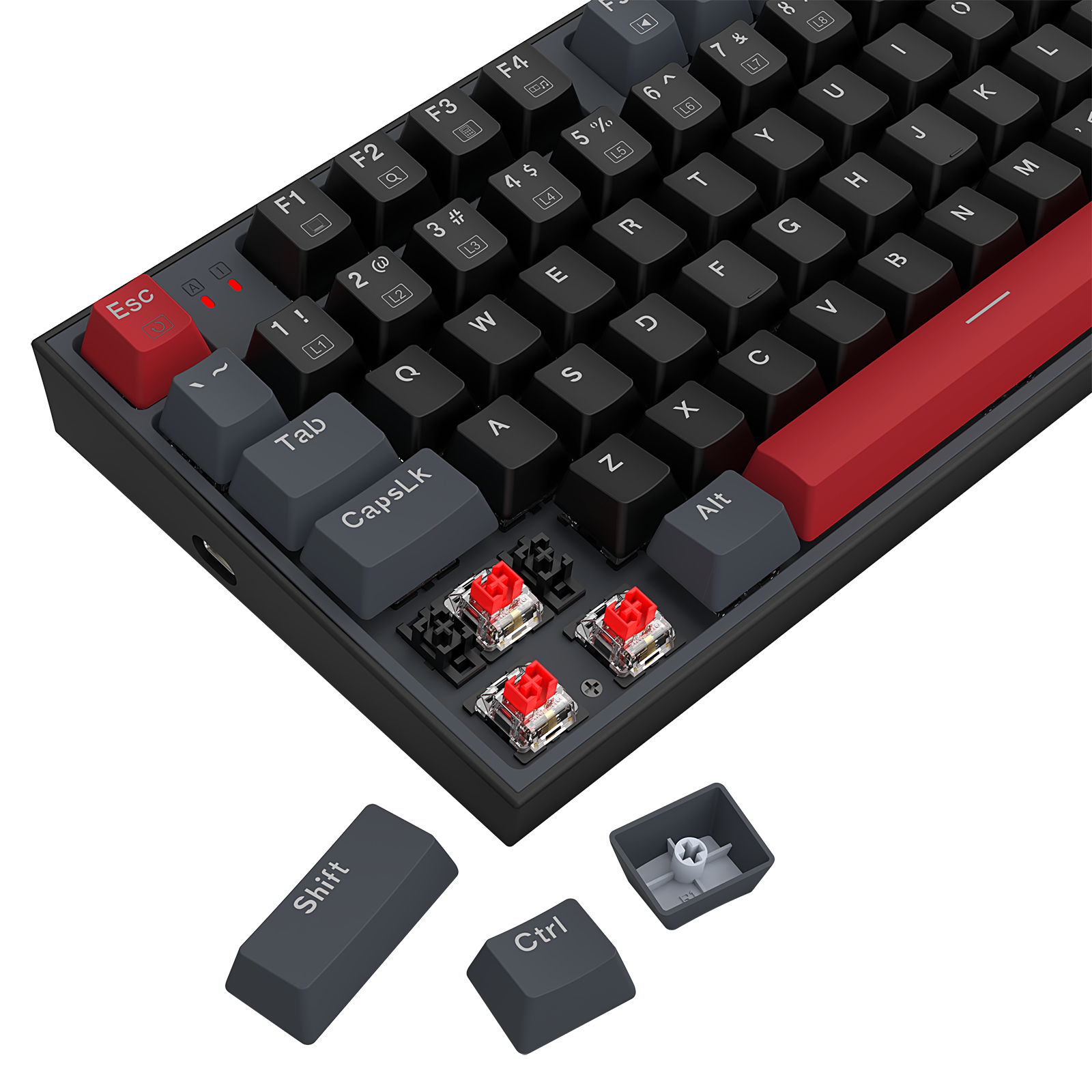 Redragon KITAVA LITE K636GLR-R/ K636LGR-R Wired gaming mechanical keyboard