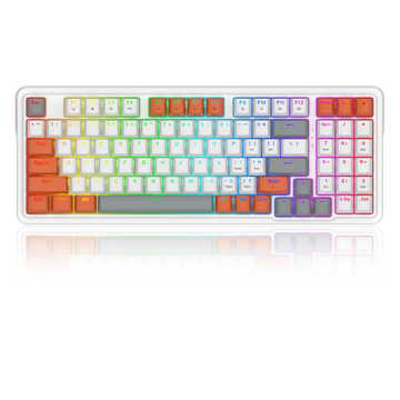 Redragon K664WOB-RGB GLORIA Wired 94 keys GASKET mounted gaming mechanical