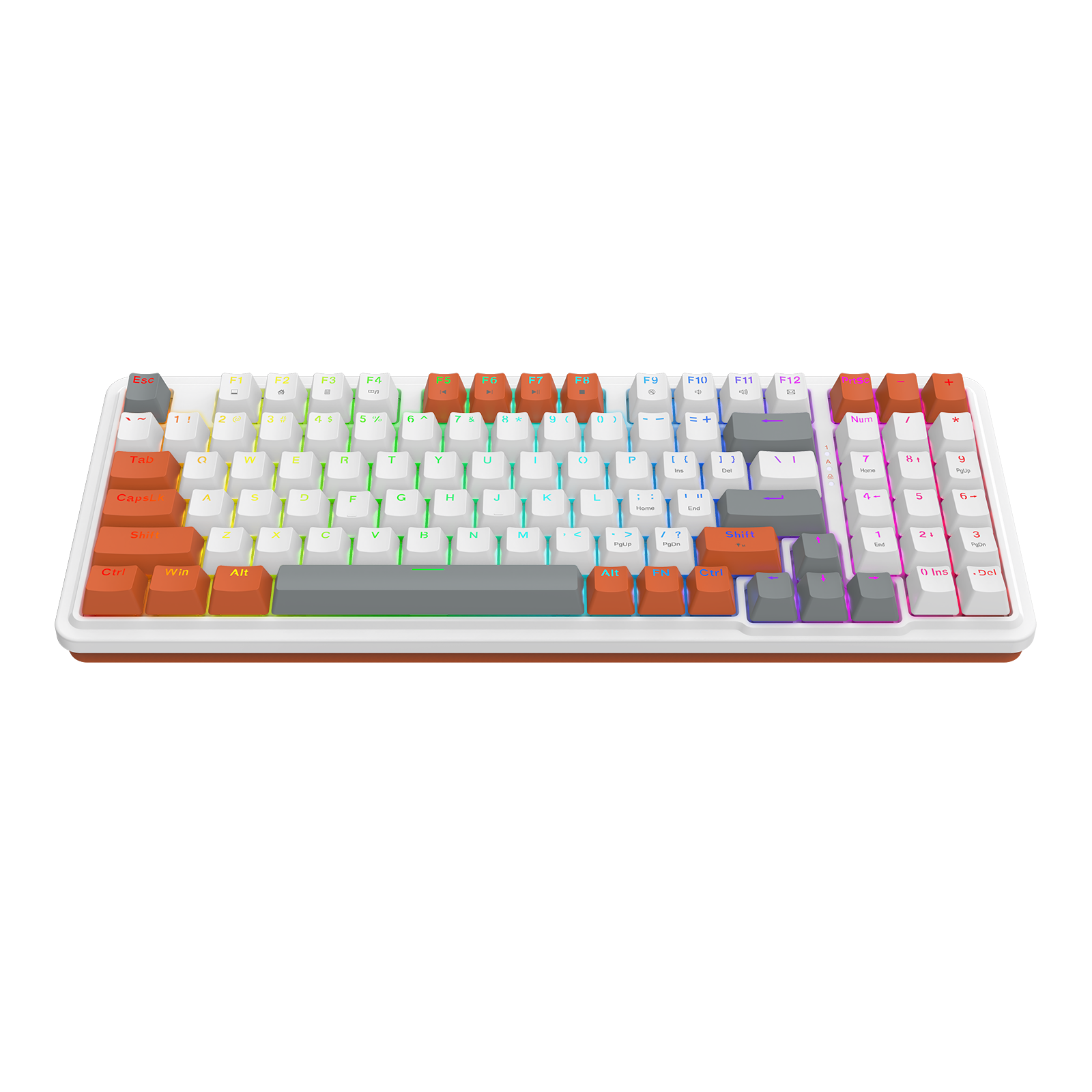 Redragon K664WOB-RGB GLORIA Wired 94 keys GASKET mounted gaming mechanical