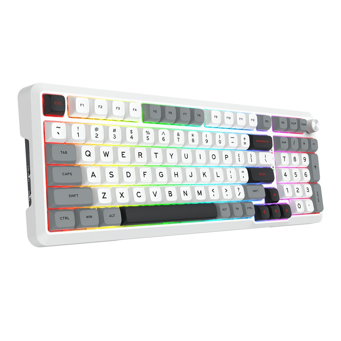 BRAGI PRO K688-RGB-PRO 3-Mode Connection GASKET Mounted Gaming Mechanical Keyboard