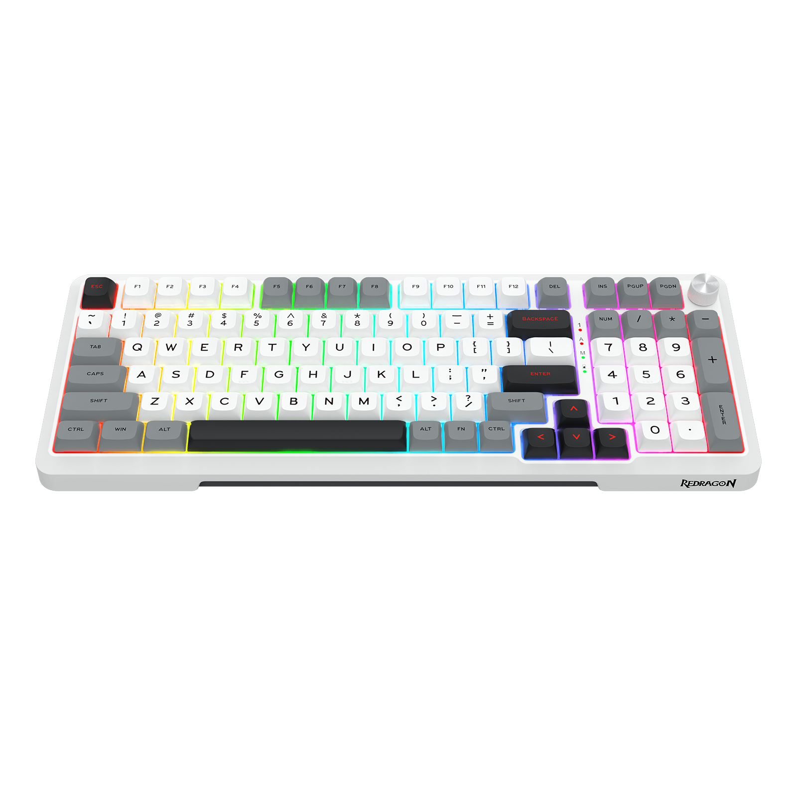 BRAGI PRO K688-RGB-PRO 3-Mode Connection GASKET Mounted Gaming Mechanical Keyboard
