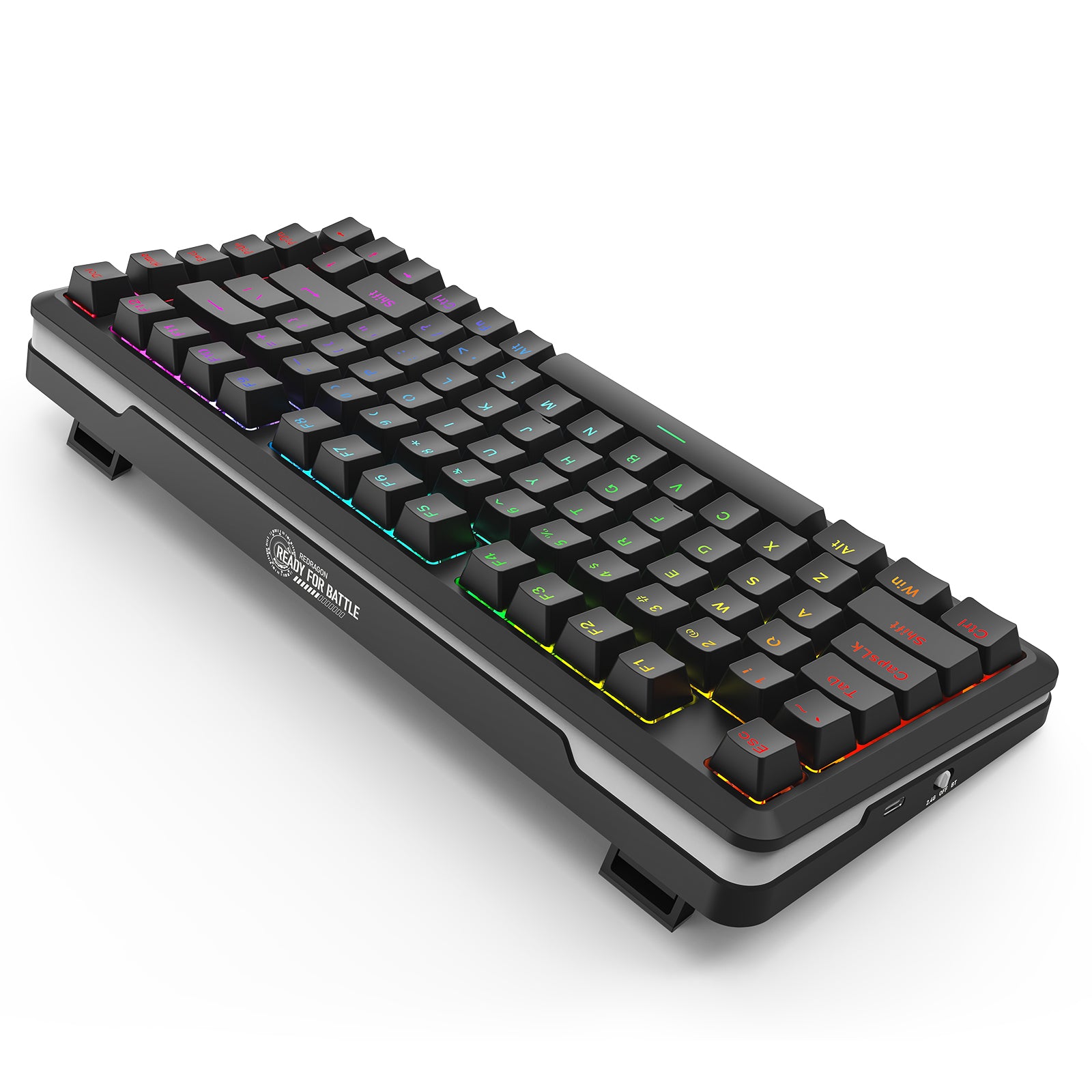 KEYBOARD MEKANIK REDRAGON STORMRAZOR K713RGB-PRO 3-MODE KONEKSI GASKET MOUNTED