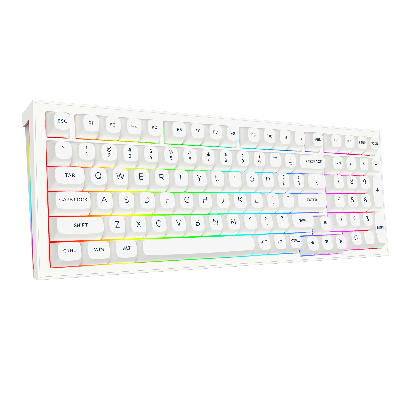 FLAMBERGE K723 Keyboard Mekanik Gaming GASKET Mounted 90% dengan 3 Mode Koneksi