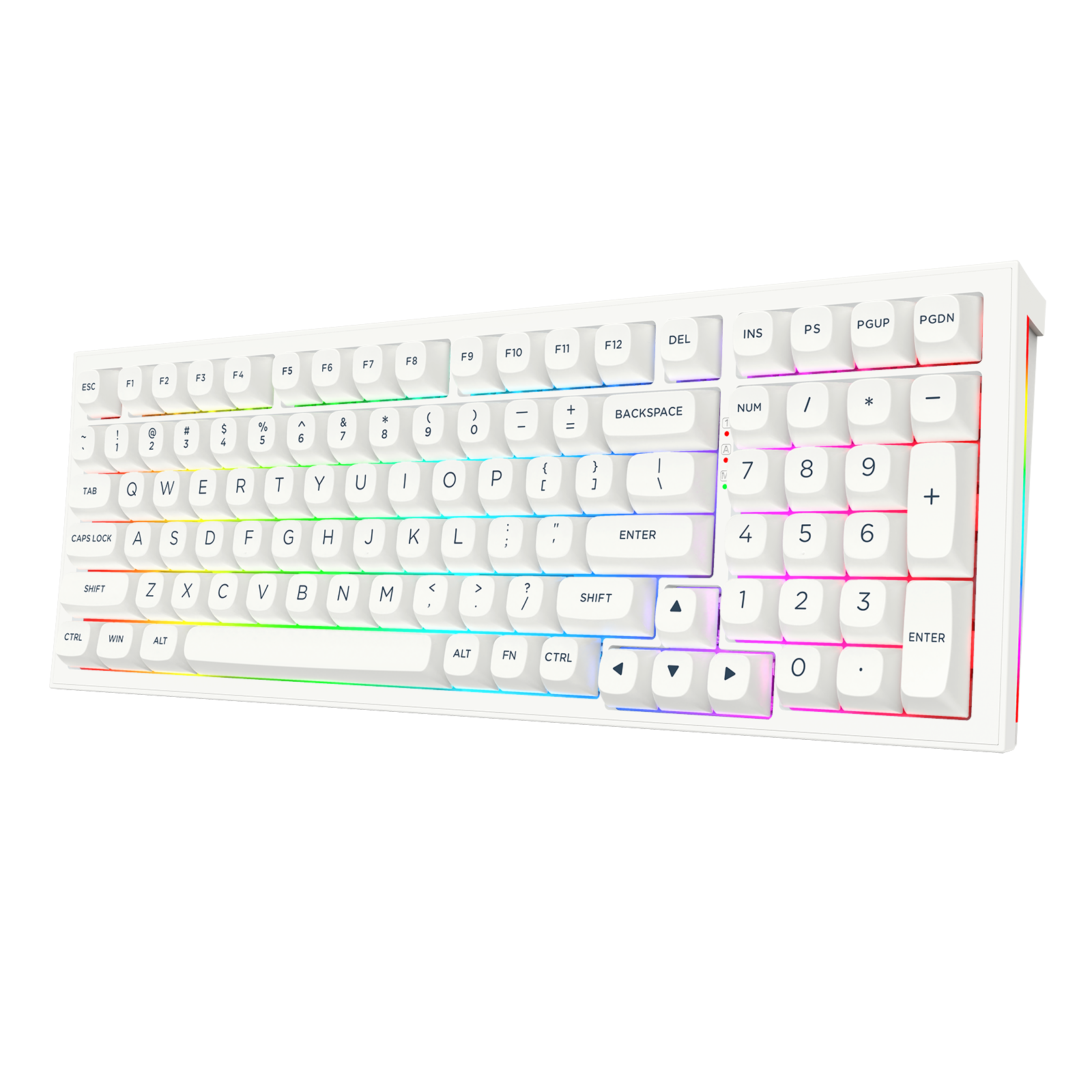FLAMBERGE K723 Keyboard Mekanik Gaming GASKET Mounted 90% dengan 3 Mode Koneksi