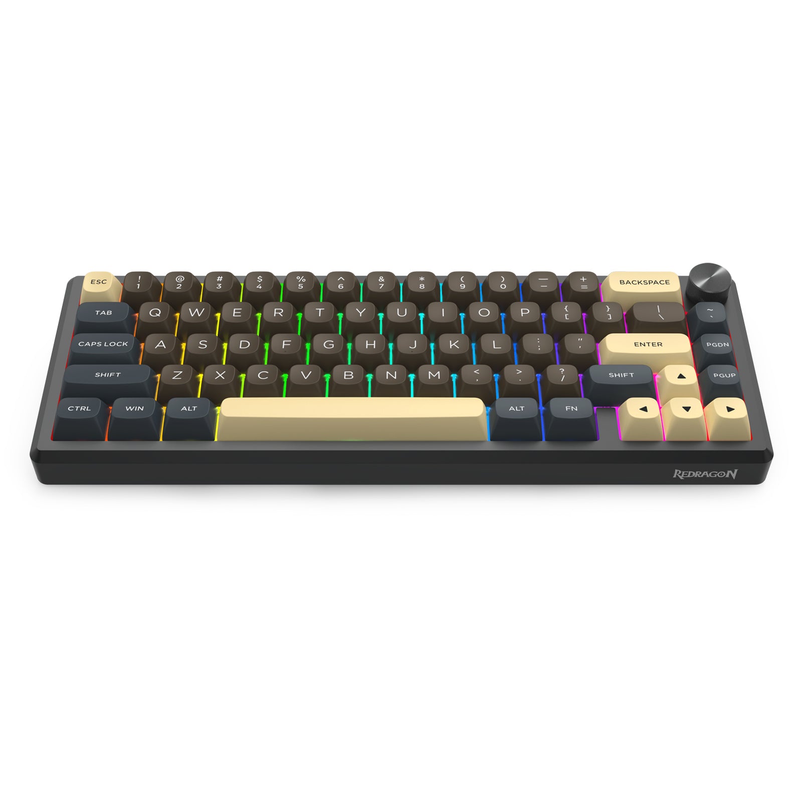 URANUS PRO 65 K727CGY-RGB-PRO 3 Modes Connection Aluminum Alloy Body Mechanical Keyboard