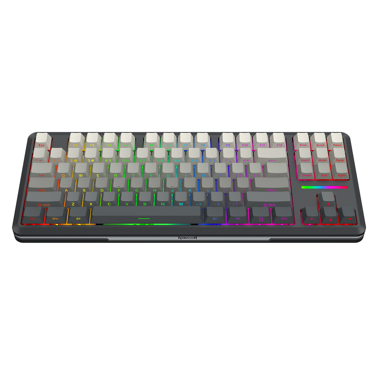 Keyboard Mekanis WILDSLASH K734SP-RGB-PRO Koneksi 3 Mode TKL GASKET Mounted