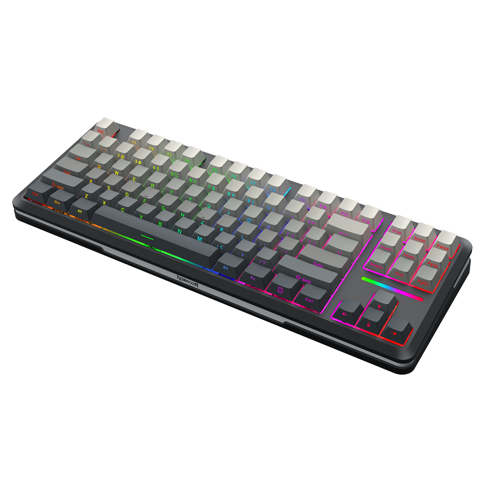 Keyboard Mekanis WILDSLASH K734SP-RGB-PRO Koneksi 3 Mode TKL GASKET Mounted