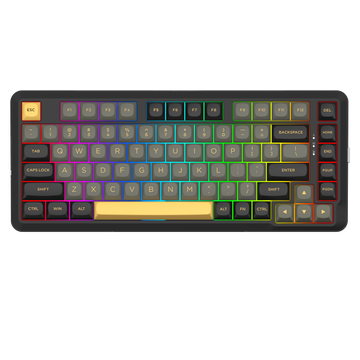 BARRICADE K738-RGB-PRO 3 Modes Connections GASKET Mounted  Mechanical Keyboard