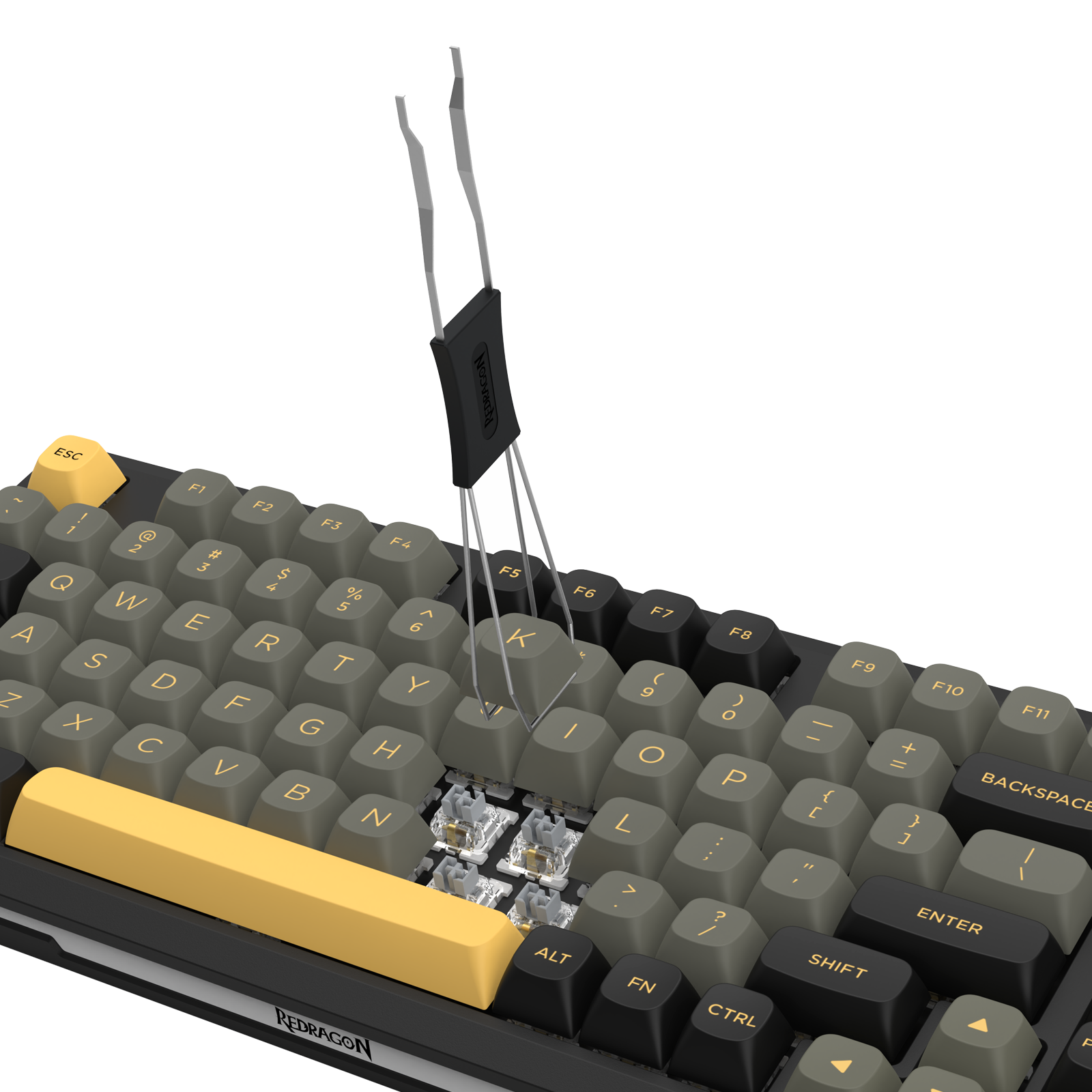 BARRICADE K738-RGB-PRO 3 Modes Connections GASKET Mounted  Mechanical Keyboard