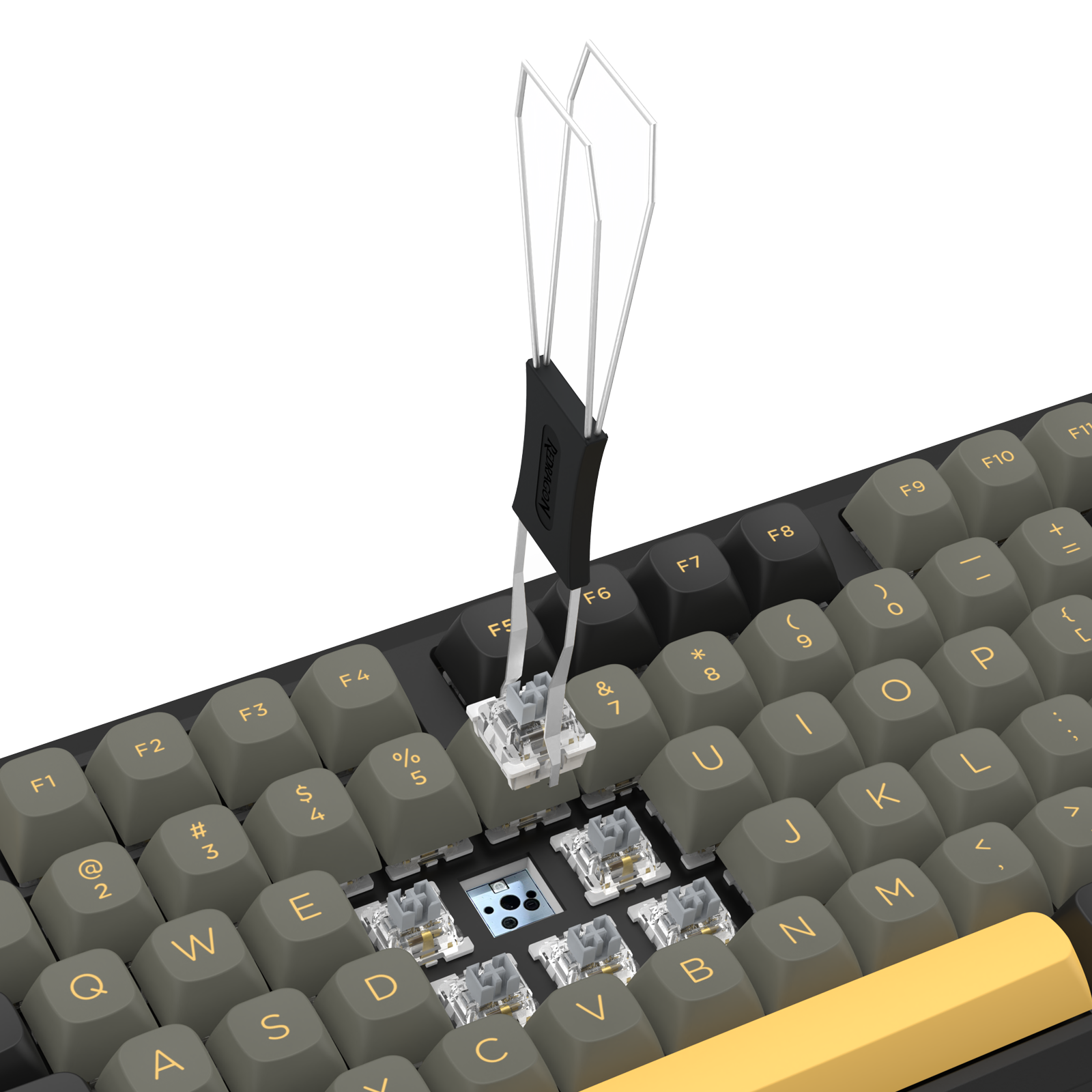 BARRICADE K738-RGB-PRO 3 Modes Connections GASKET Mounted  Mechanical Keyboard