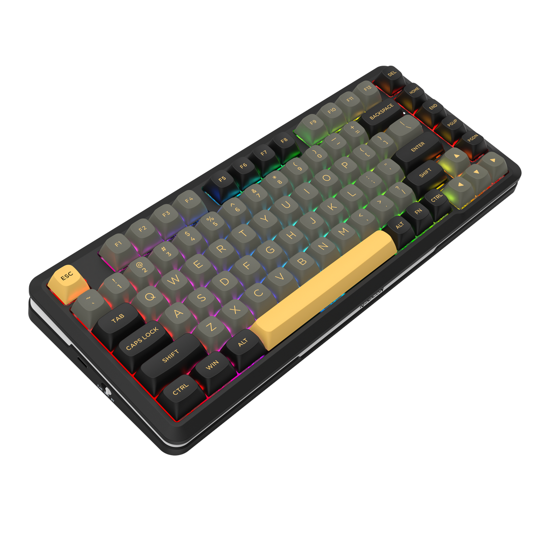 BARRICADE K738-RGB-PRO 3 Modes Connections GASKET Mounted  Mechanical Keyboard