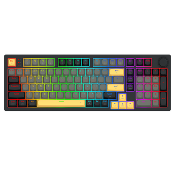 K756GBY-RGB-PRO 100+1 Keyboard mekanis Gasket Aluminium