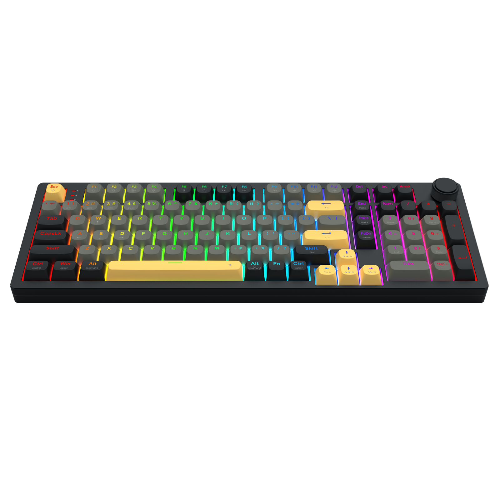 K756GBY-RGB-PRO 100+1 Keyboard mekanis Gasket Aluminium