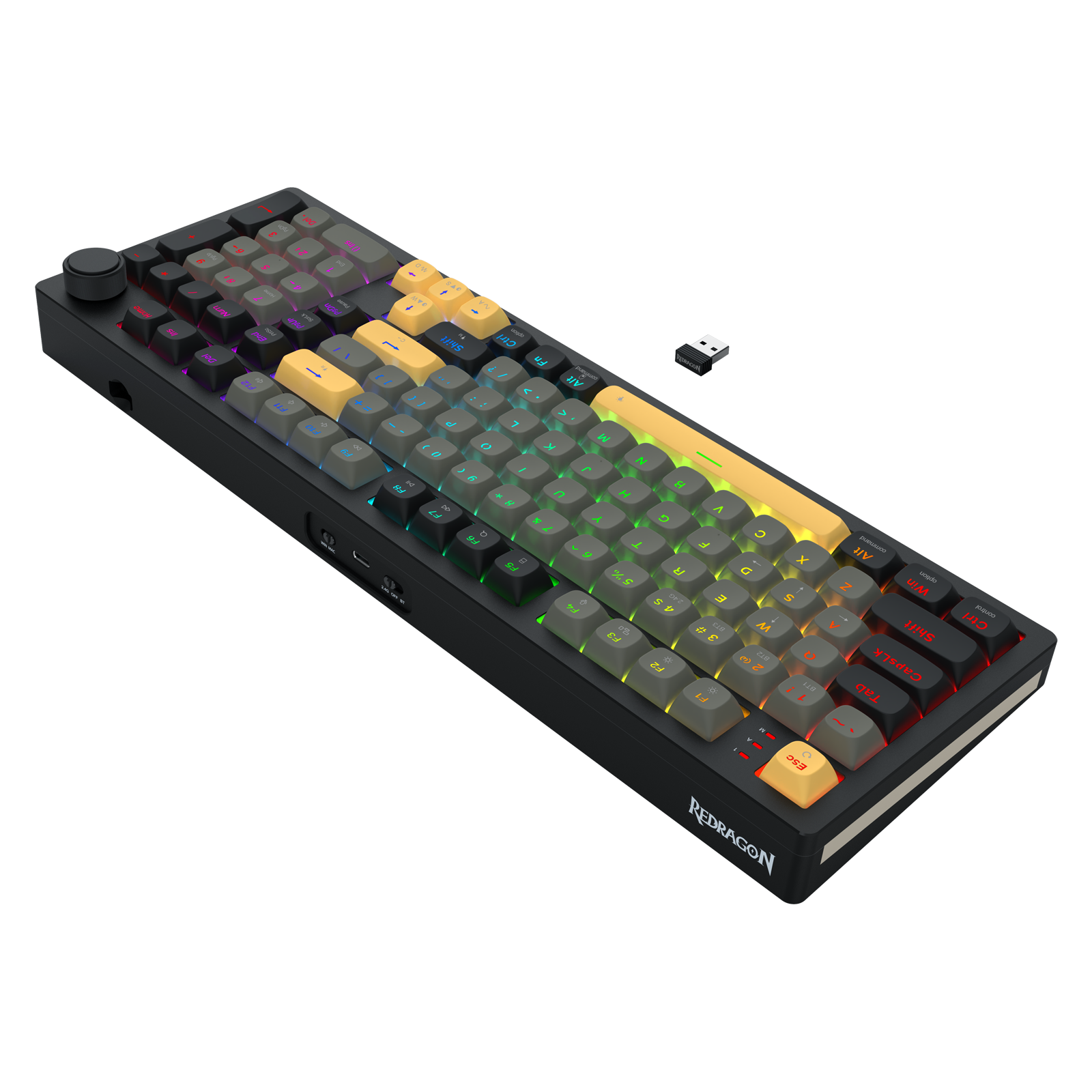K756GBY-RGB-PRO 100+1 Keyboard mekanis Gasket Aluminium