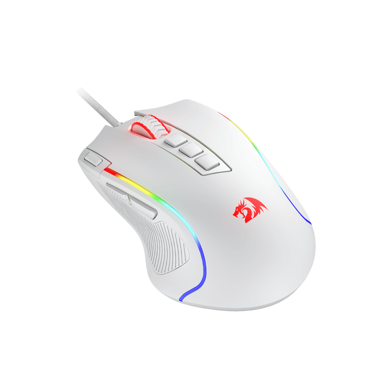 Redragon M612 Predator RGB Gaming Mouse, Mouse Gamer Optik Berkabel 8000 DPI dengan 11 Tombol yang Dapat Diprogram & 5 Mode Lampu Latar, Perangkat Lunak Mendukung Keybind DIY Tombol Rapid Fire