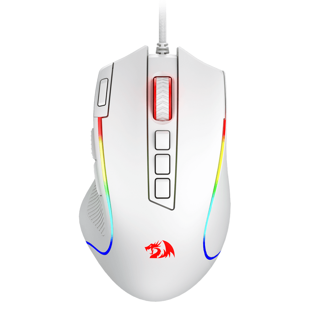 Redragon M612 Predator RGB Gaming Mouse, 8000 DPI Wired Optical Gamer Mouse with  11 Programmable Buttons & 5 Backlit Modes, Software Supports DIY Keybinds Rapid Fire Button