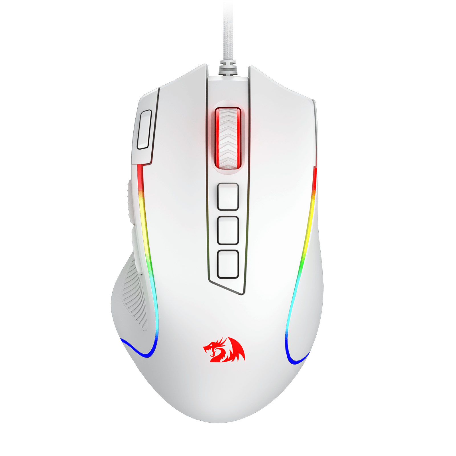 Redragon M612 Predator RGB Gaming Mouse, Mouse Gamer Optik Berkabel 8000 DPI dengan 11 Tombol yang Dapat Diprogram & 5 Mode Lampu Latar, Perangkat Lunak Mendukung Keybind DIY Tombol Rapid Fire