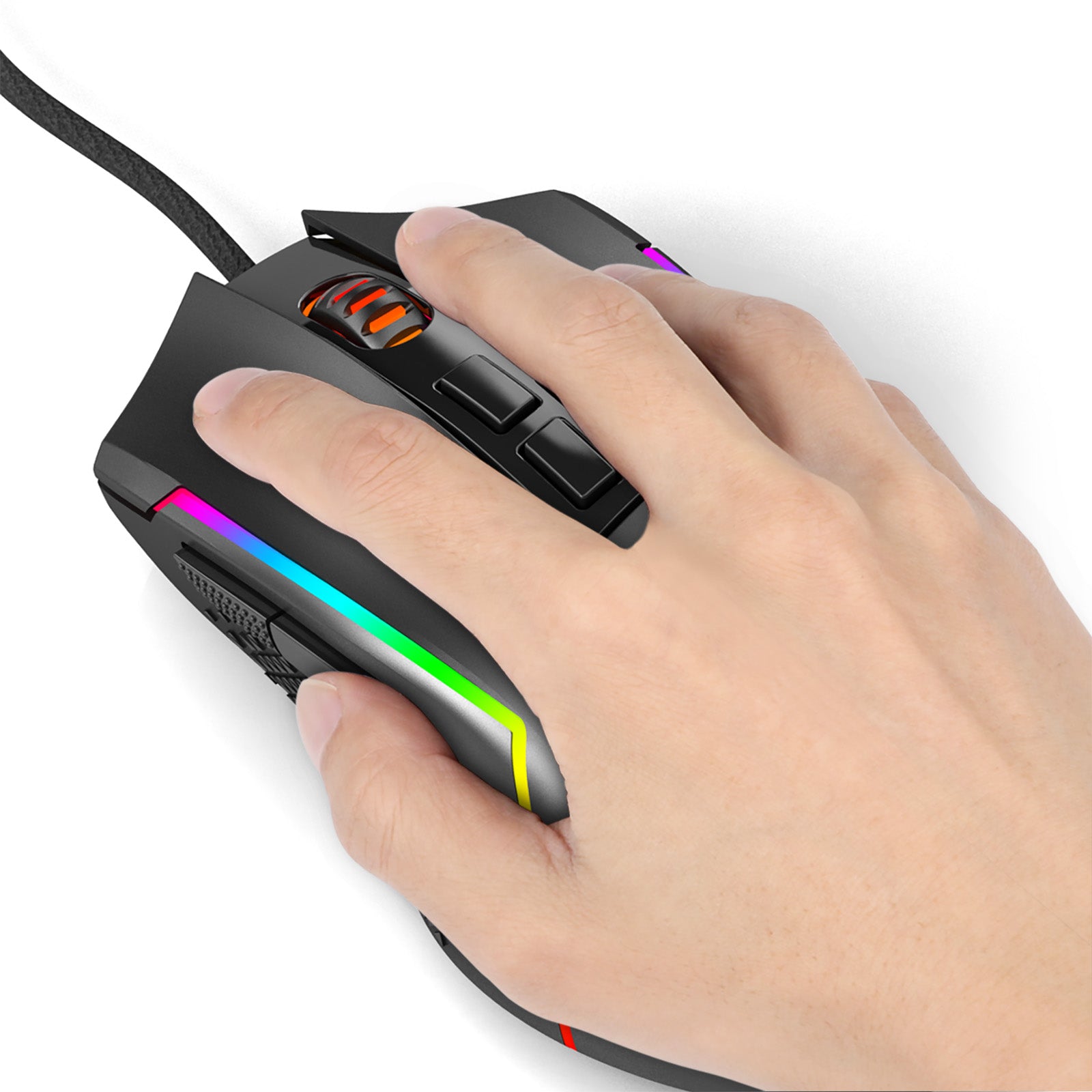 TRIDENT LTE M613-RGB WIRED GAMING MOUSE