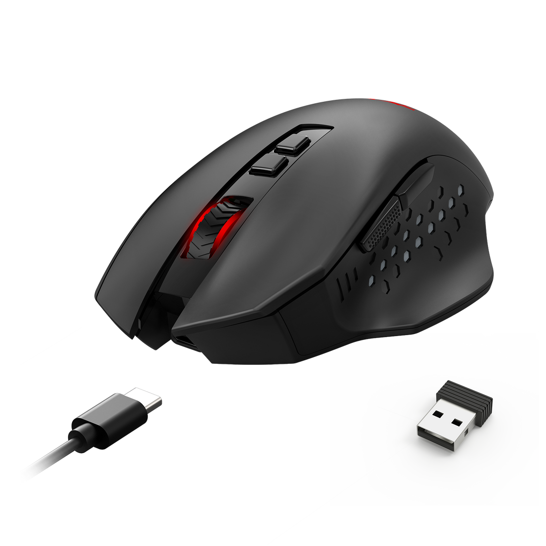Redragon M656-MAX 3-Modes Connection Wireless Gaming Mouse