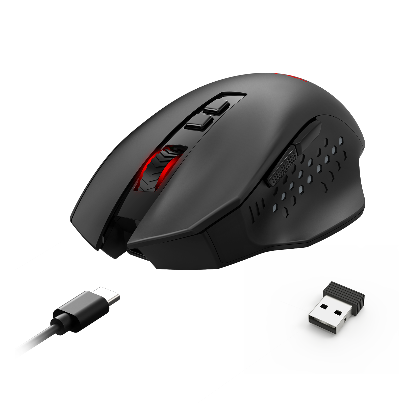 Redragon M656-MAX 3-Modes Connection Wireless Gaming Mouse