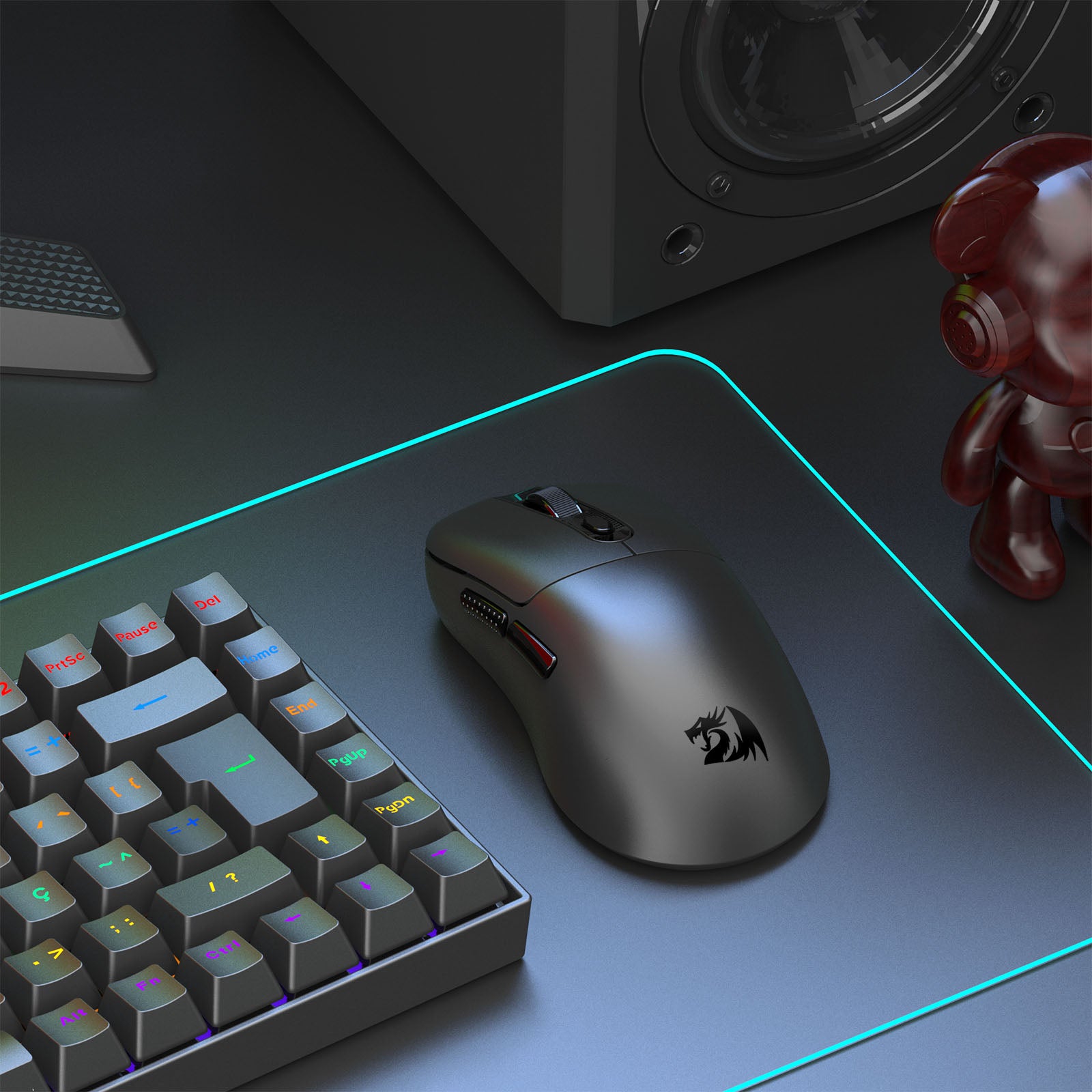 MOUSE GAMING RINGAN JABNS PRO M818-PRO KONEKSI 3 MODE