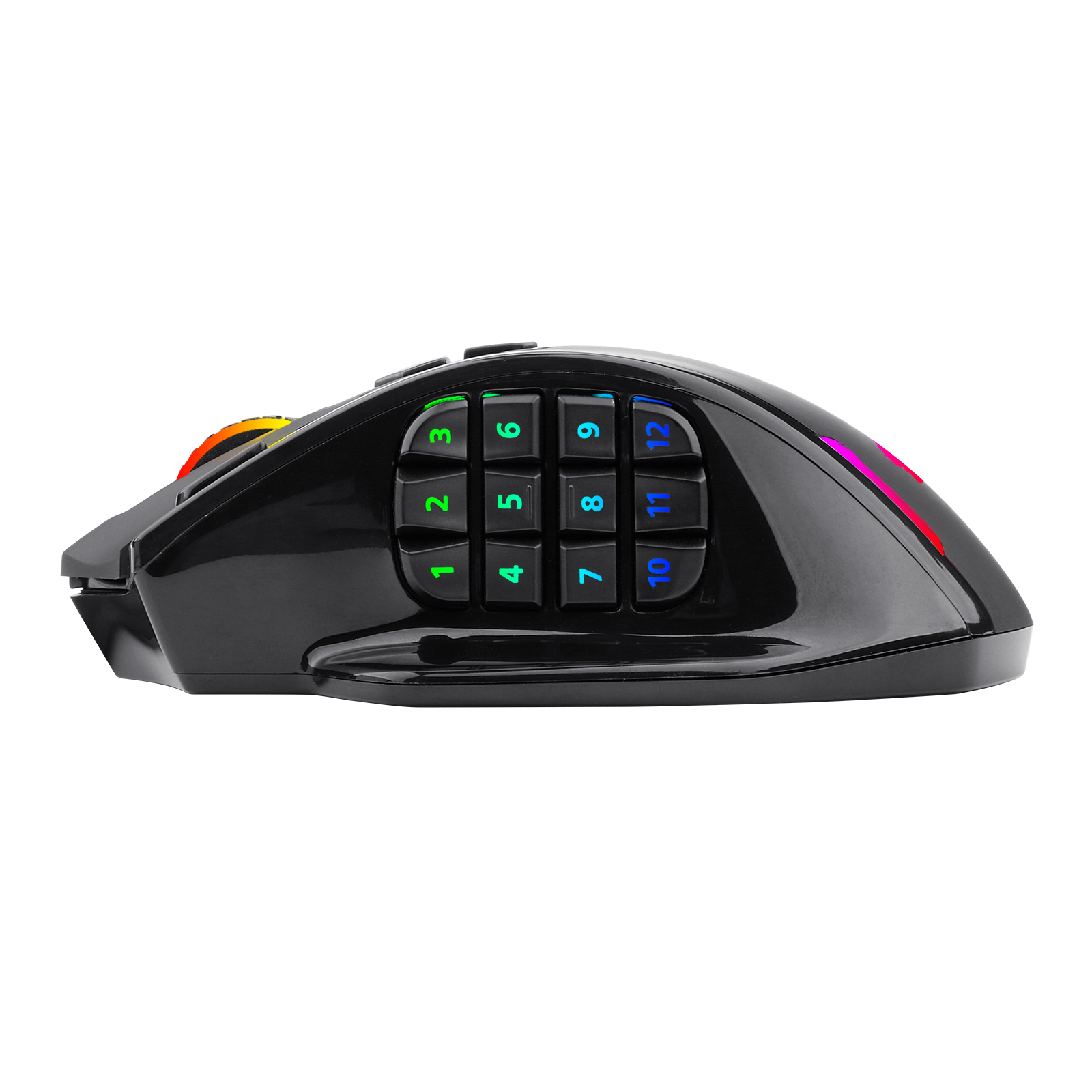 Redragon M913 Impact Elite Wireless Gaming Mouse, 16000 DPI Mouse Gaming RGB Kabel/Nirkabel dengan 16 Tombol yang Dapat Diprogram
