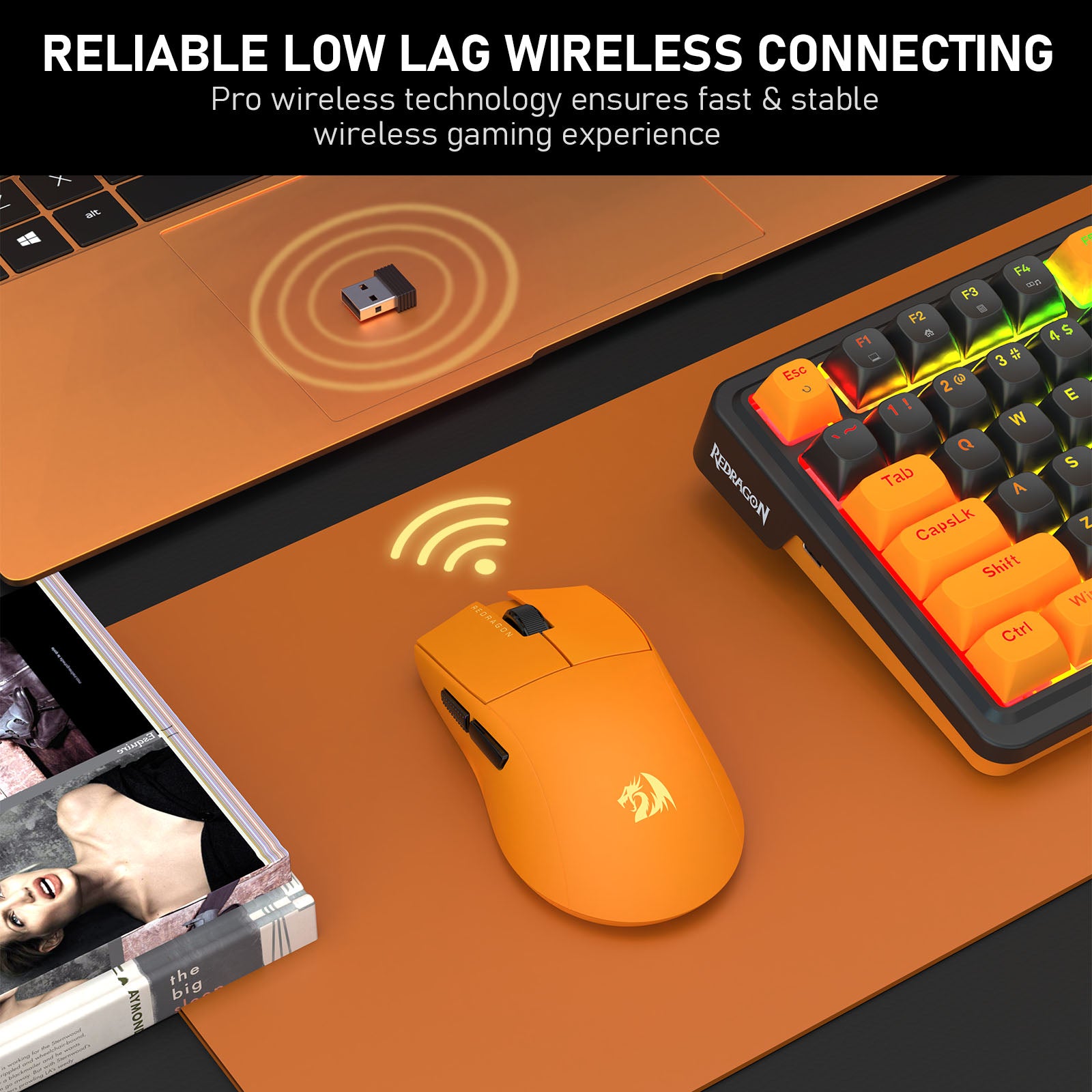 MOUSE GAMING KING M916OB-ULT ULTRA RINGAN 3 MODE KONEKSI