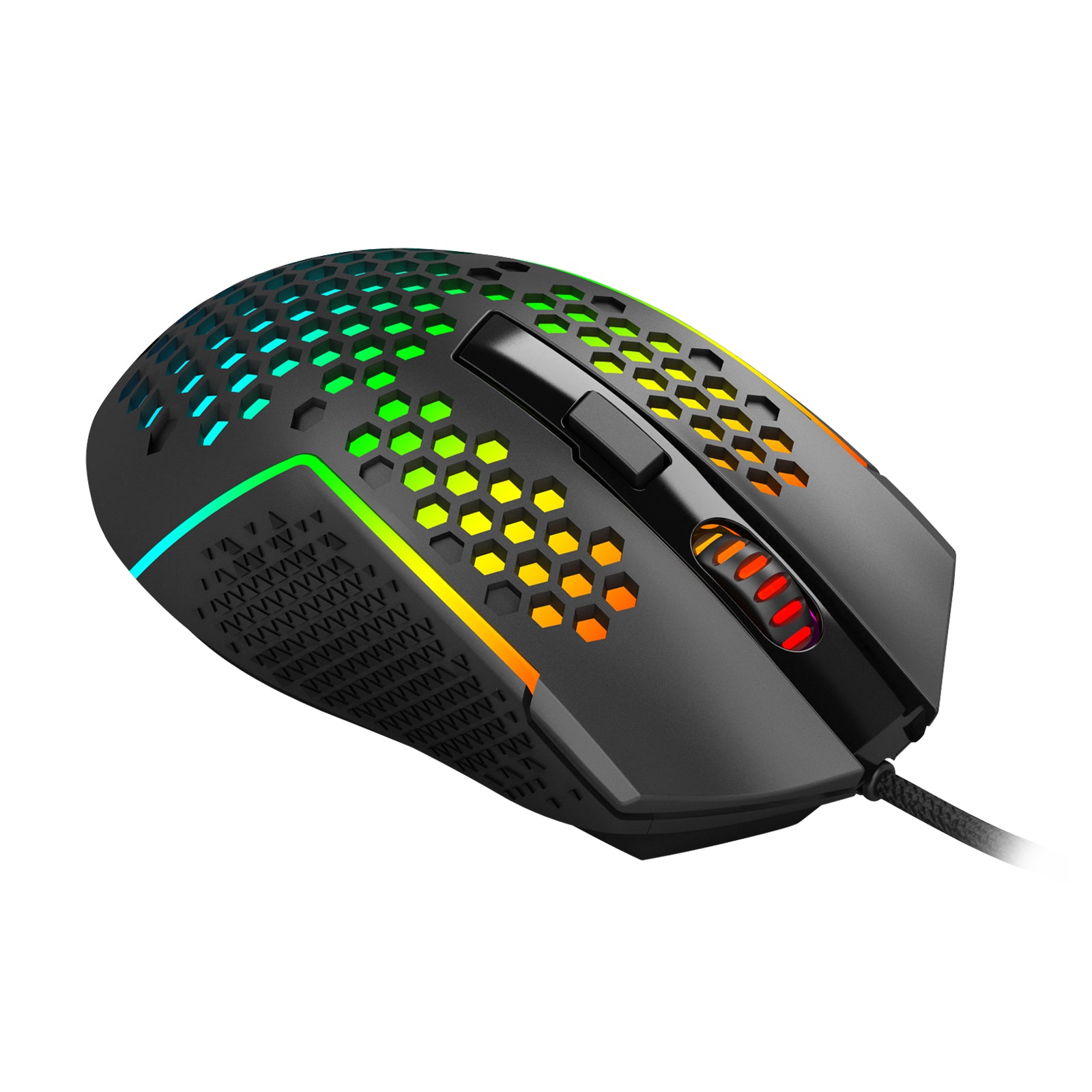 M987P-K Mouse gaming sarang lebah berkabel