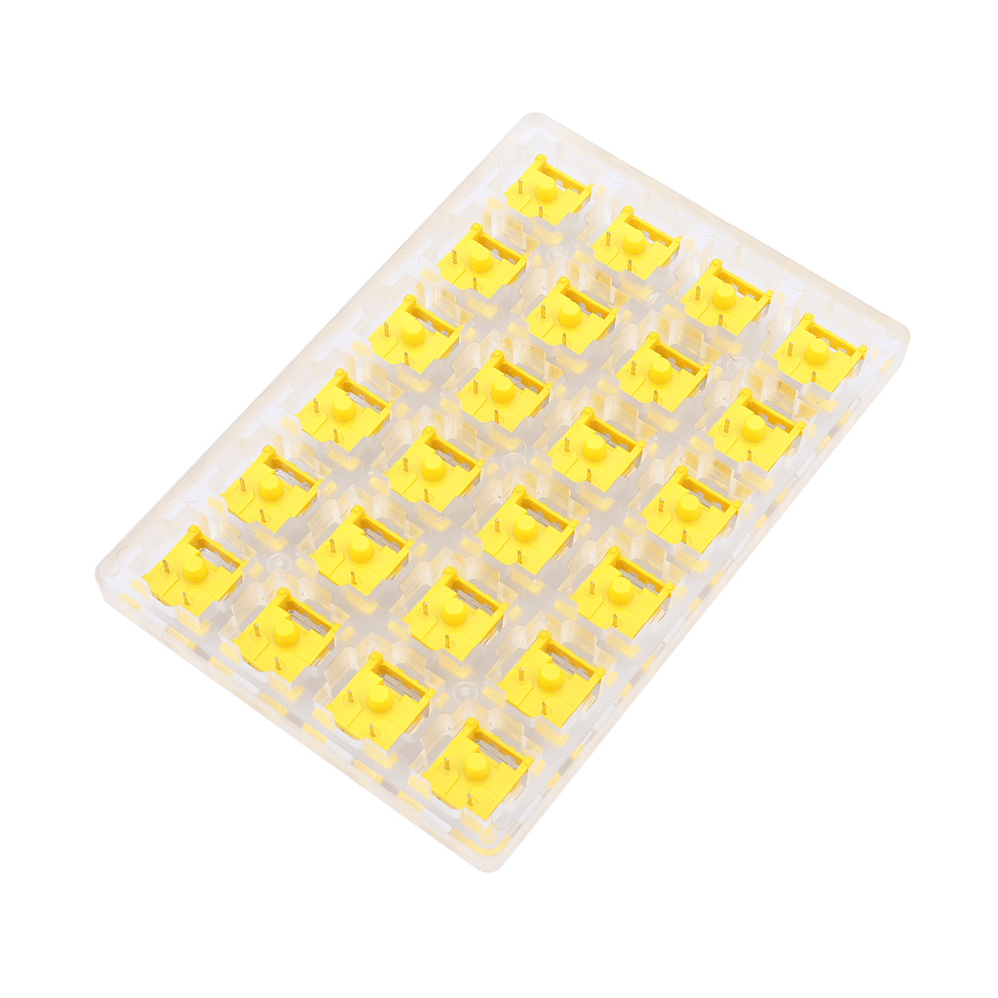 Redragon A113 Bullet-S Tactile Mechanical Switch, Hot-Swappable DIY Keyboard Clicky Switch Mod, 50 Million Click(24 pcs Switches, Keycap + Switch Puller)