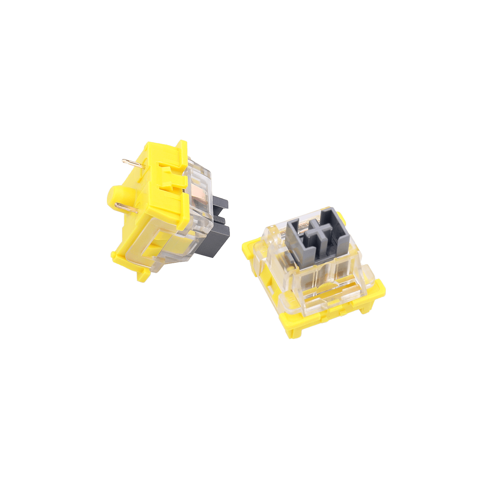 Redragon A113 Bullet-S Tactile Mechanical Switch, Modifikasi Keyboard DIY Hot-Swappable Clicky Switch, 50 Juta Klik (24 pcs Switch, Keycap + Pencabut Switch)