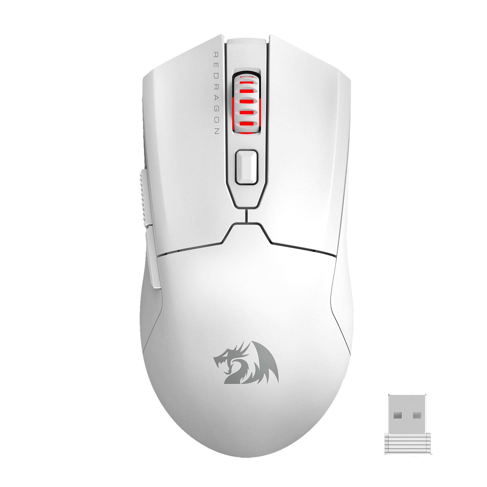 Redragon M995 Wireless Gaming Mouse, 26000 DPI Wired/Wireless Gamer Mouse w/ 3-Mode Connection, BT & 2.4G Wireless, 6 Macro Buttons, Durable Power Capacity for PC/Mac/Laptop