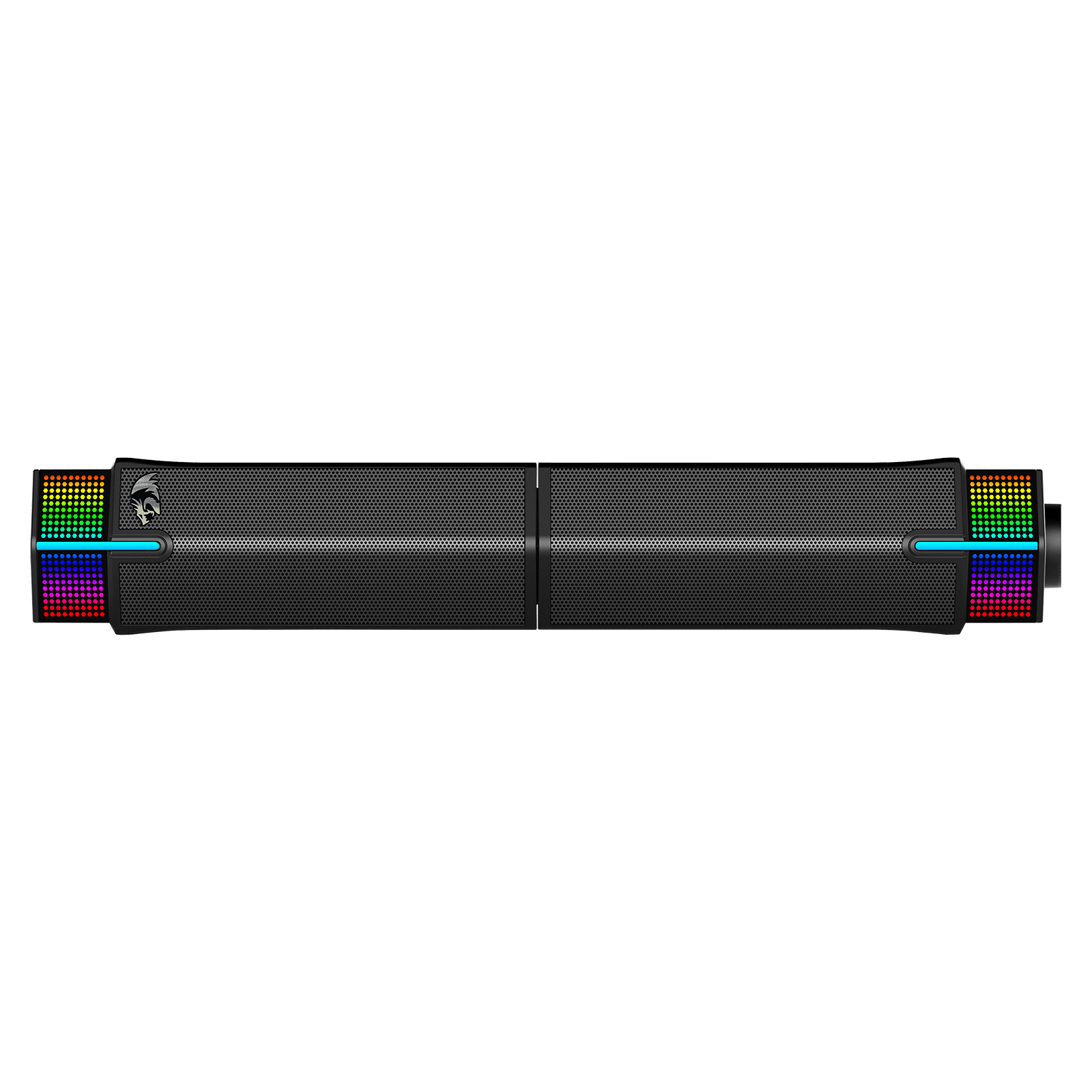 Redragon GS511 Wireless RGB Desktop Speakers, 2.0 PC Gaming Soundbar w/BT 5.3/USB Mode, Dual-Play Design, Rich Stereo Sound and Bass, RGB Backlight & All-in-one Control, USB Powered