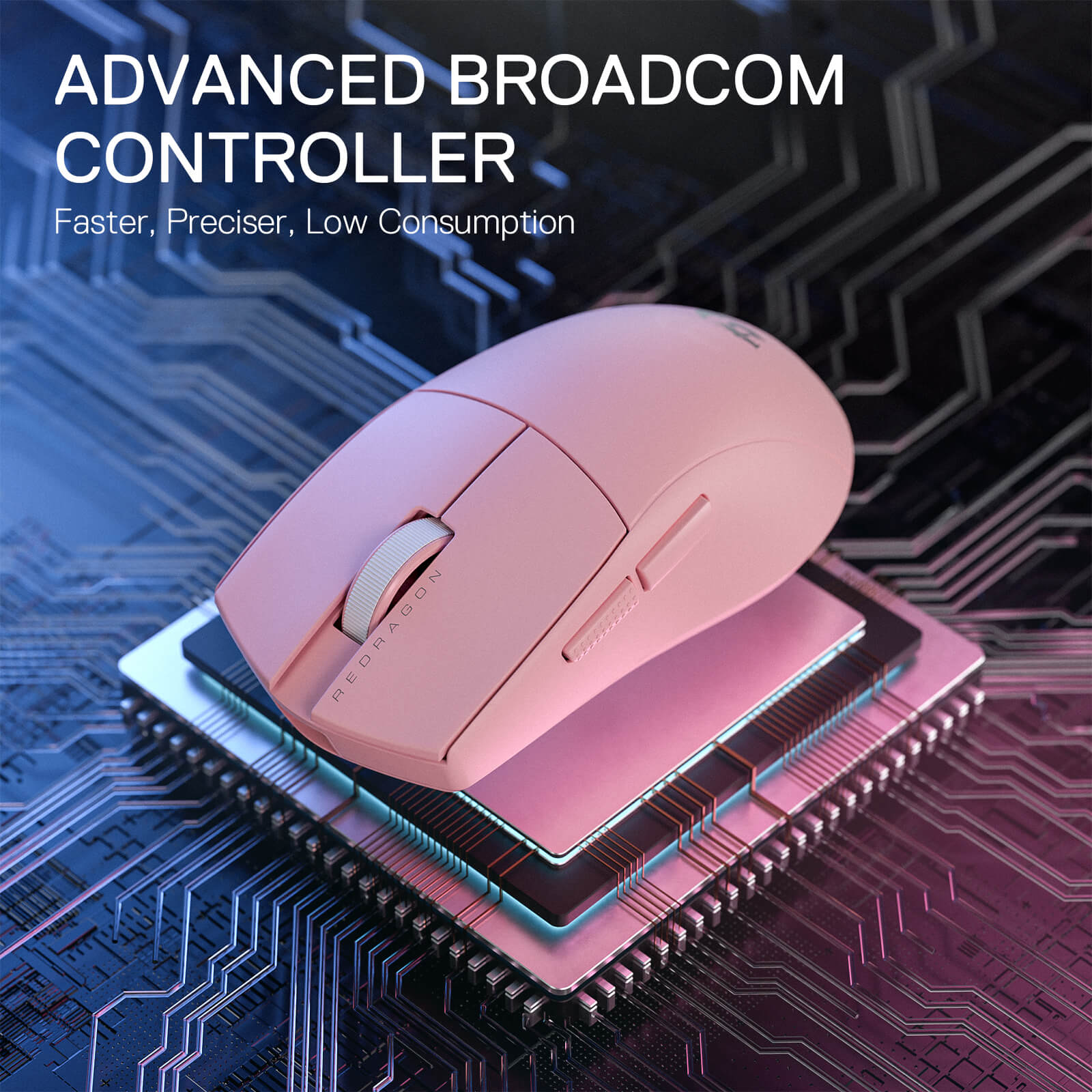 Redragon M916 PRO 3-Mode Wireless Gaming Mouse
