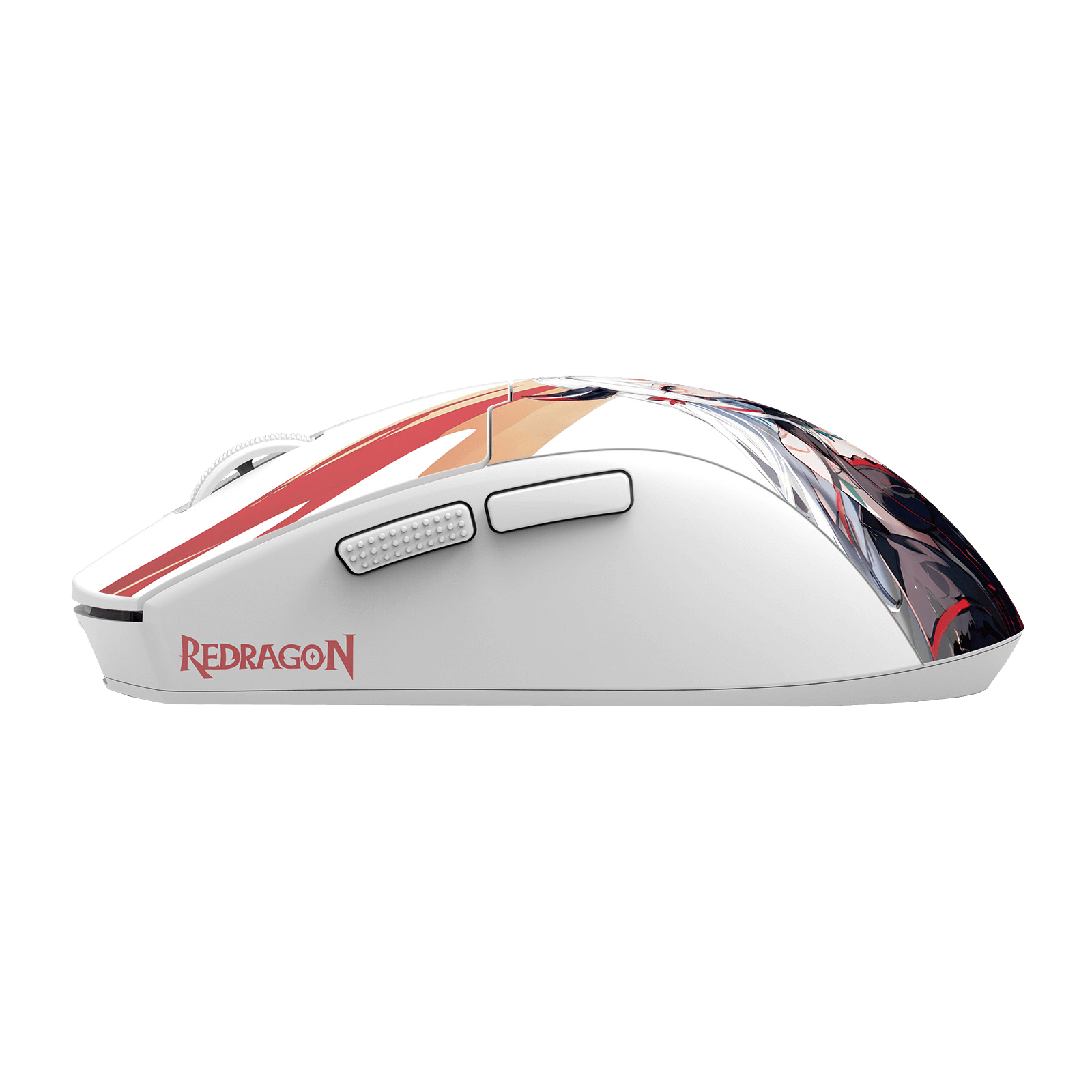 Redragon K1NG M918 MAX 1K Hz Mouse Gaming Anime Nirkabel 3 Mode
