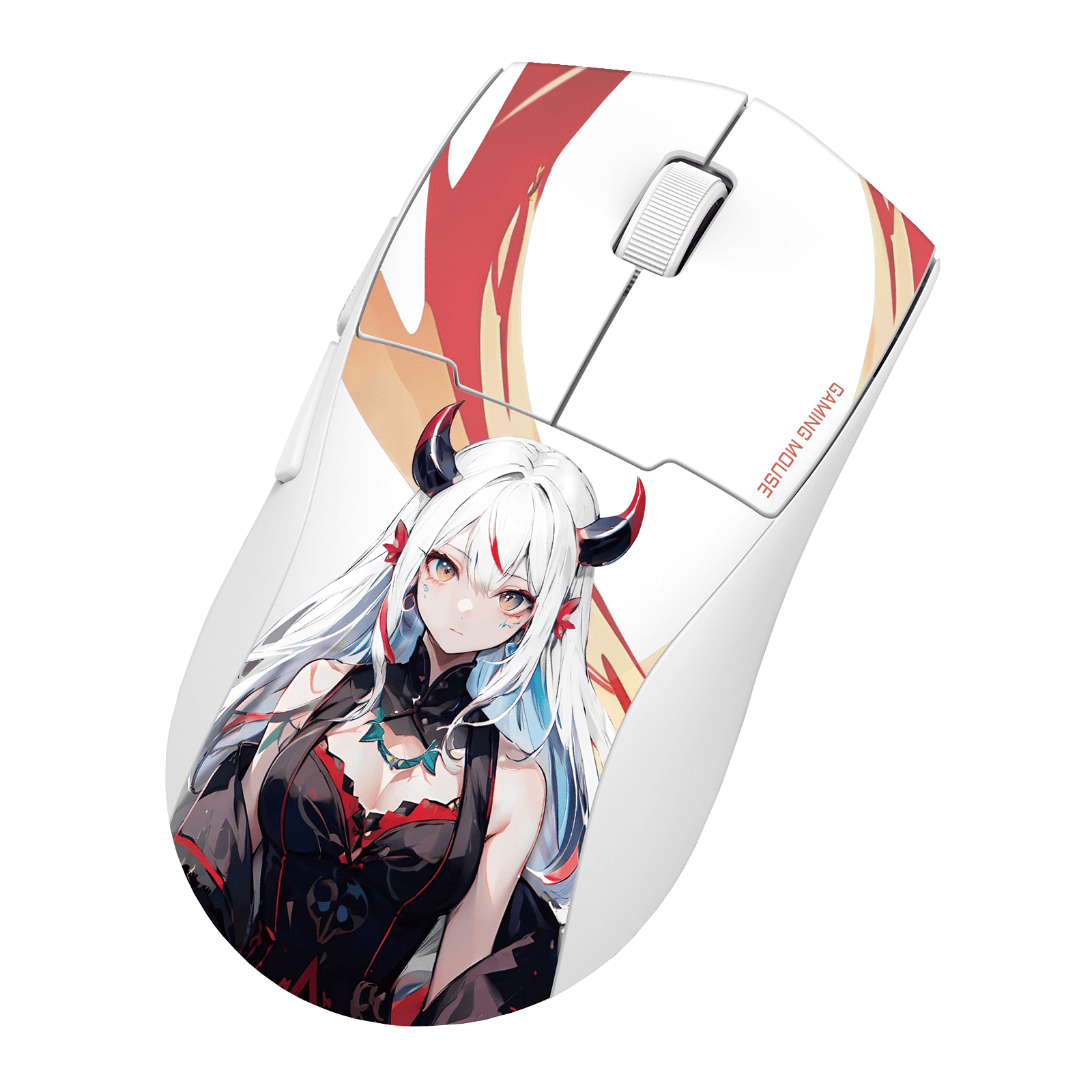 Redragon K1NG M918 MAX 1K Hz Mouse Gaming Anime Nirkabel 3 Mode